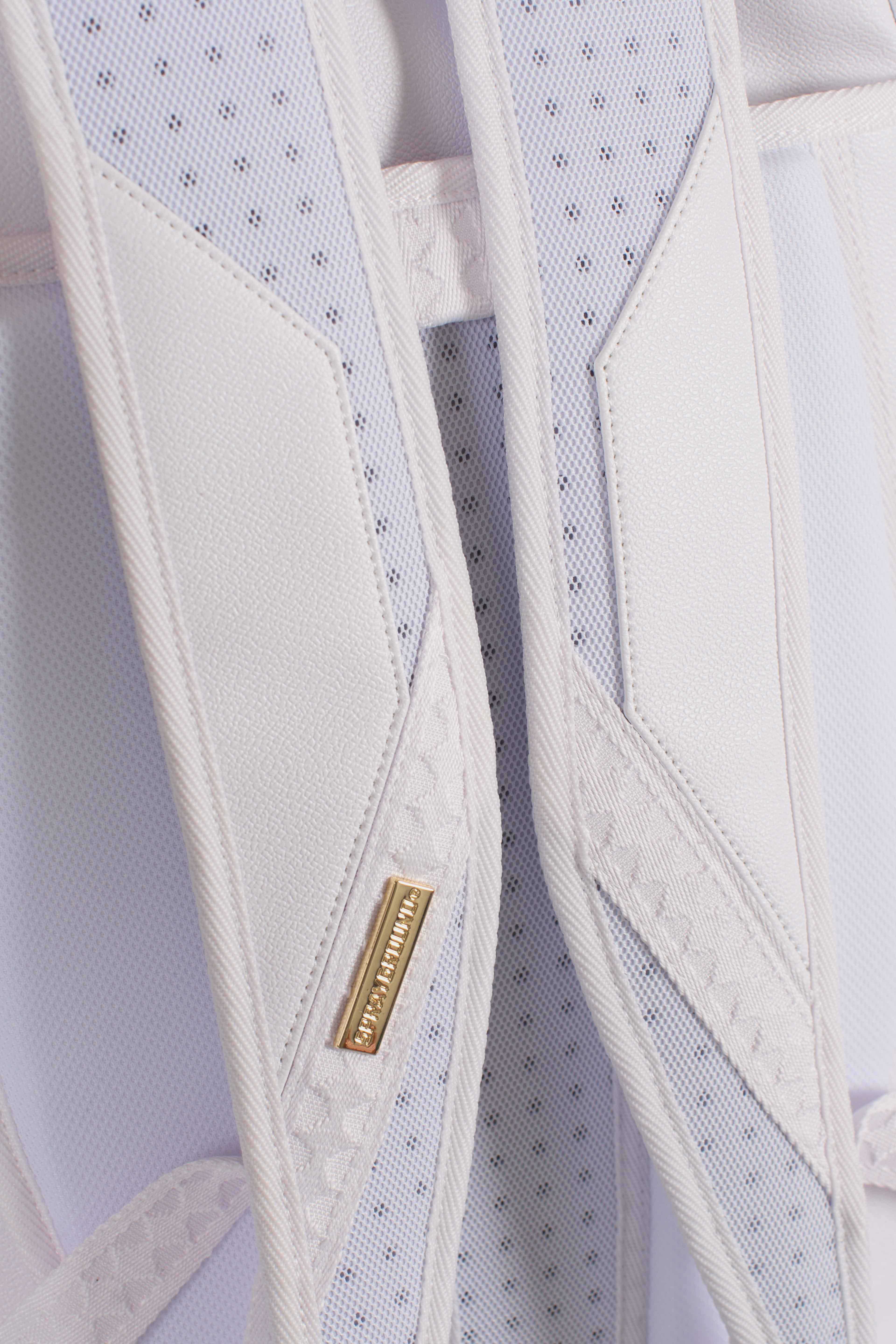 ZAINO GOLD BRICK LUXE WHITE DLXSV BACKPACK