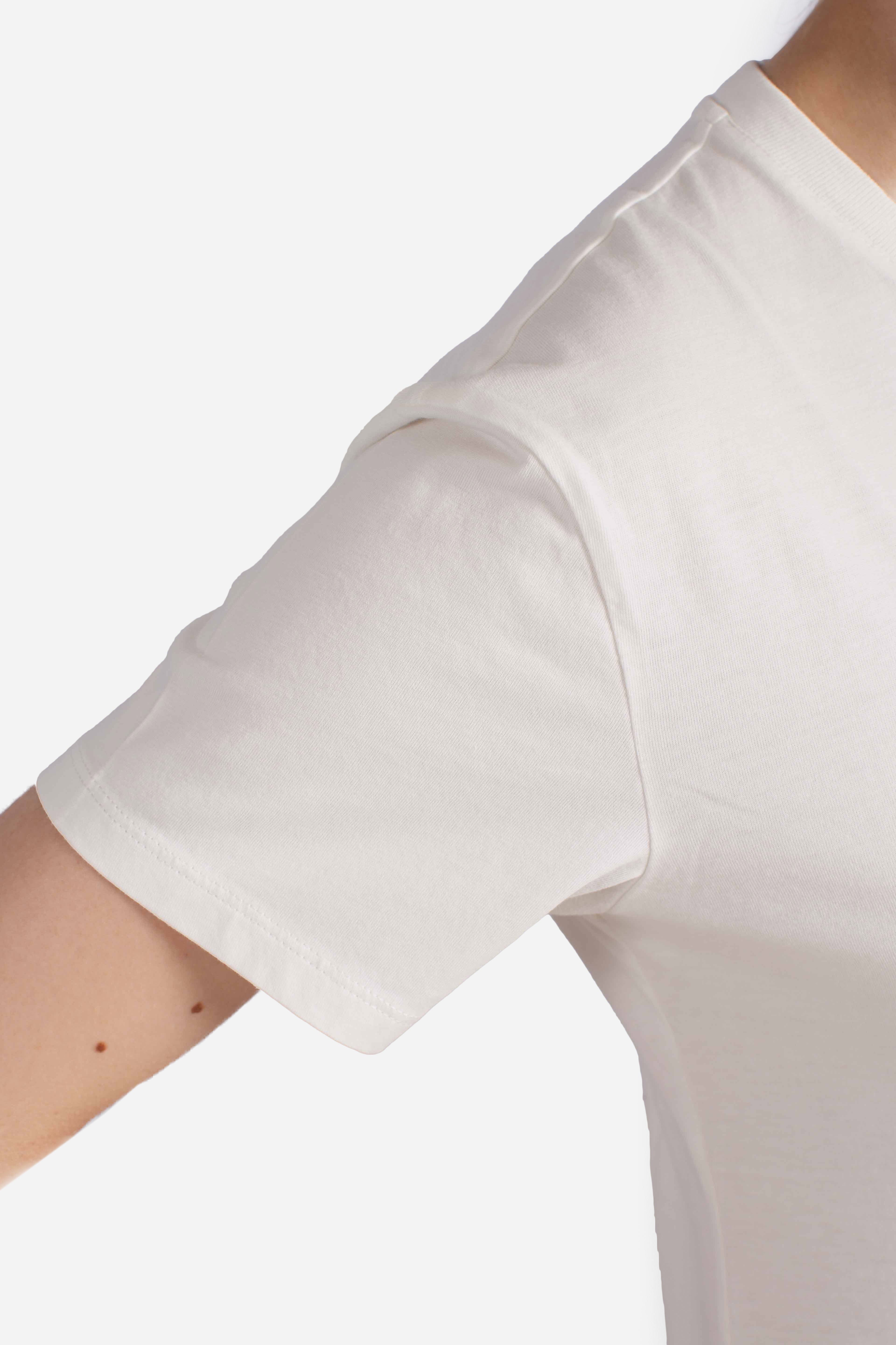 T-shirt Emilie in cotone con ricamo Me sa che M'ATTACCO