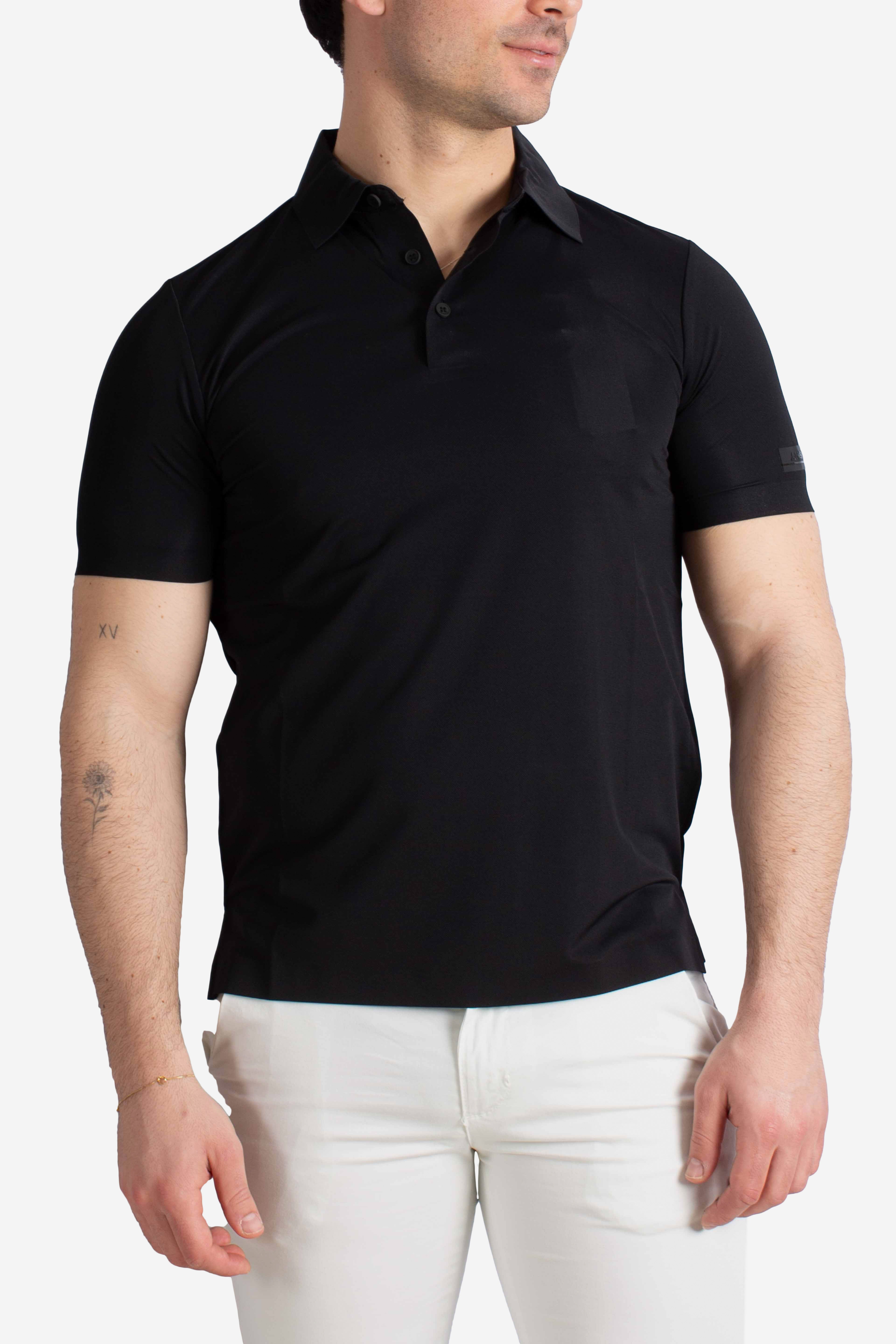 Polo tecnica black