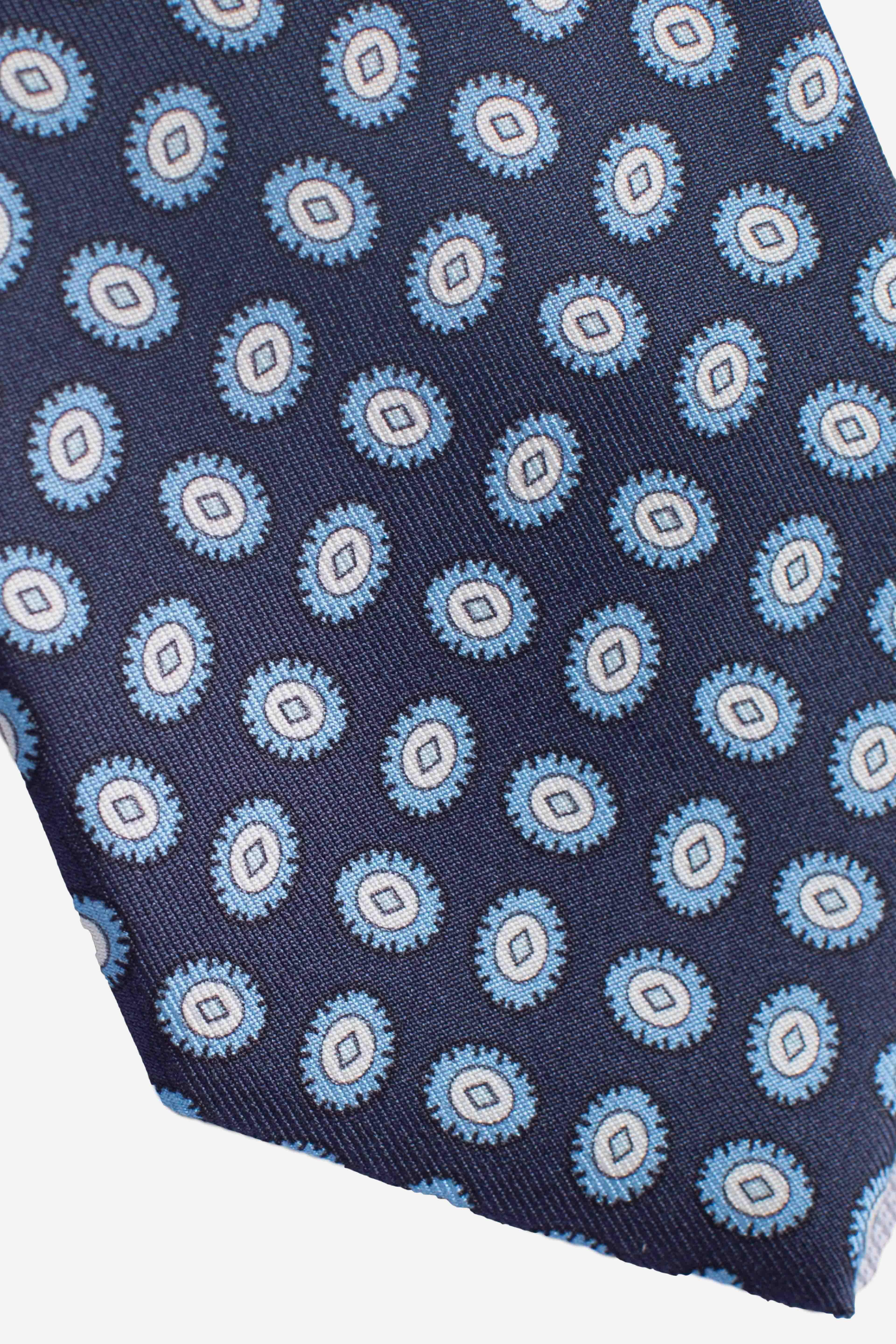 Cravatta in seta cravatteria blu