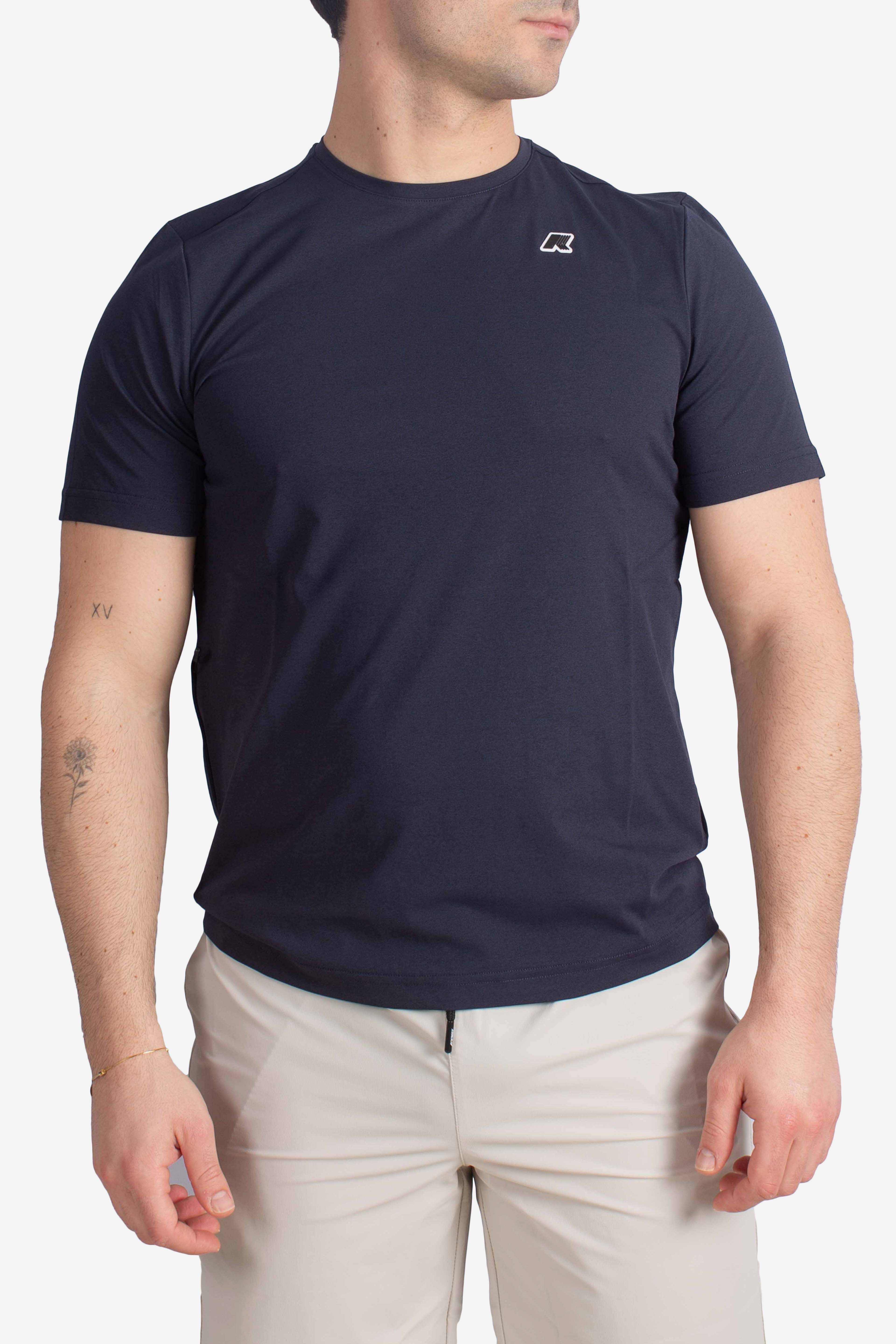 T-shirt Sergine travel blue depth