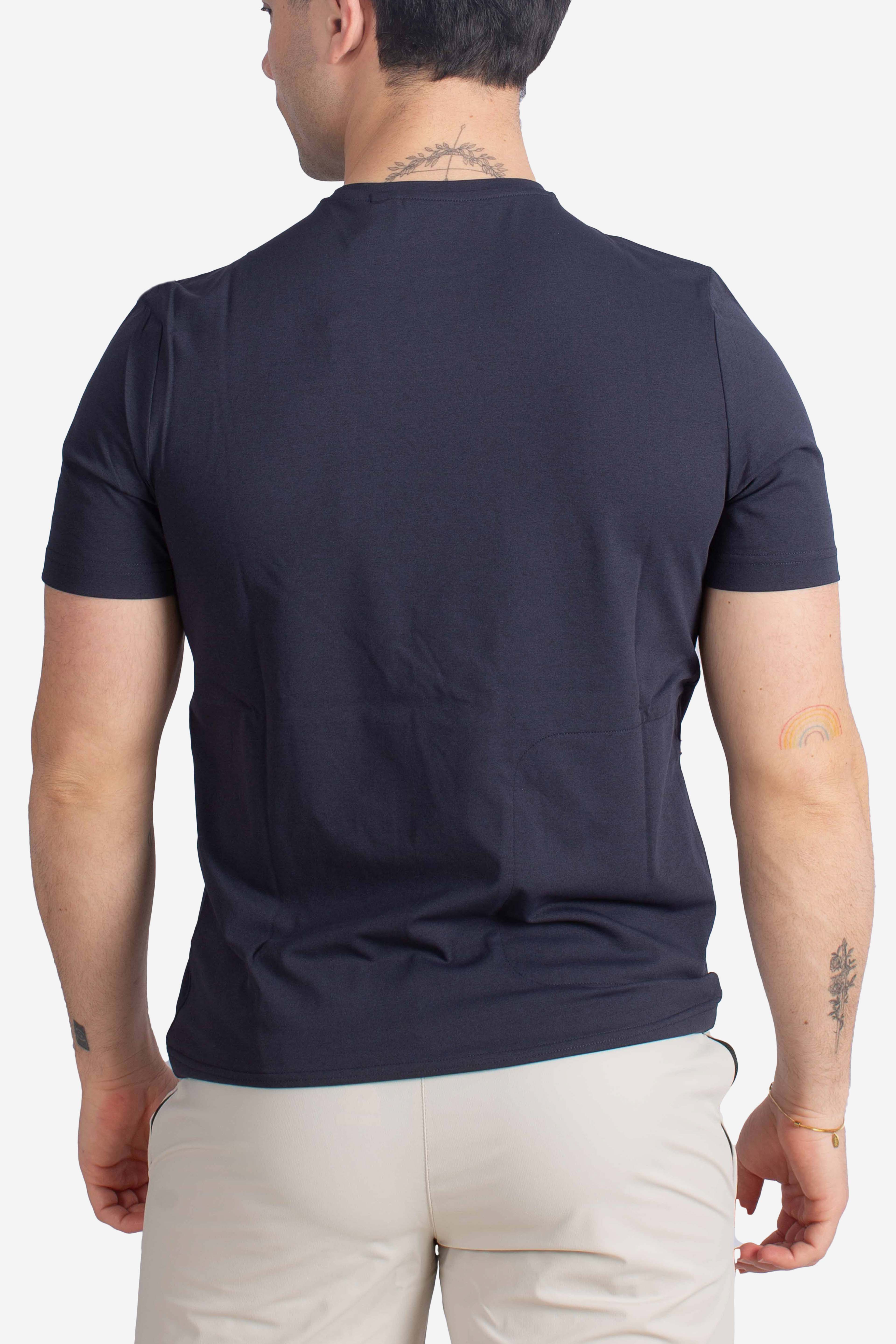 T-shirt Sergine travel blue depth