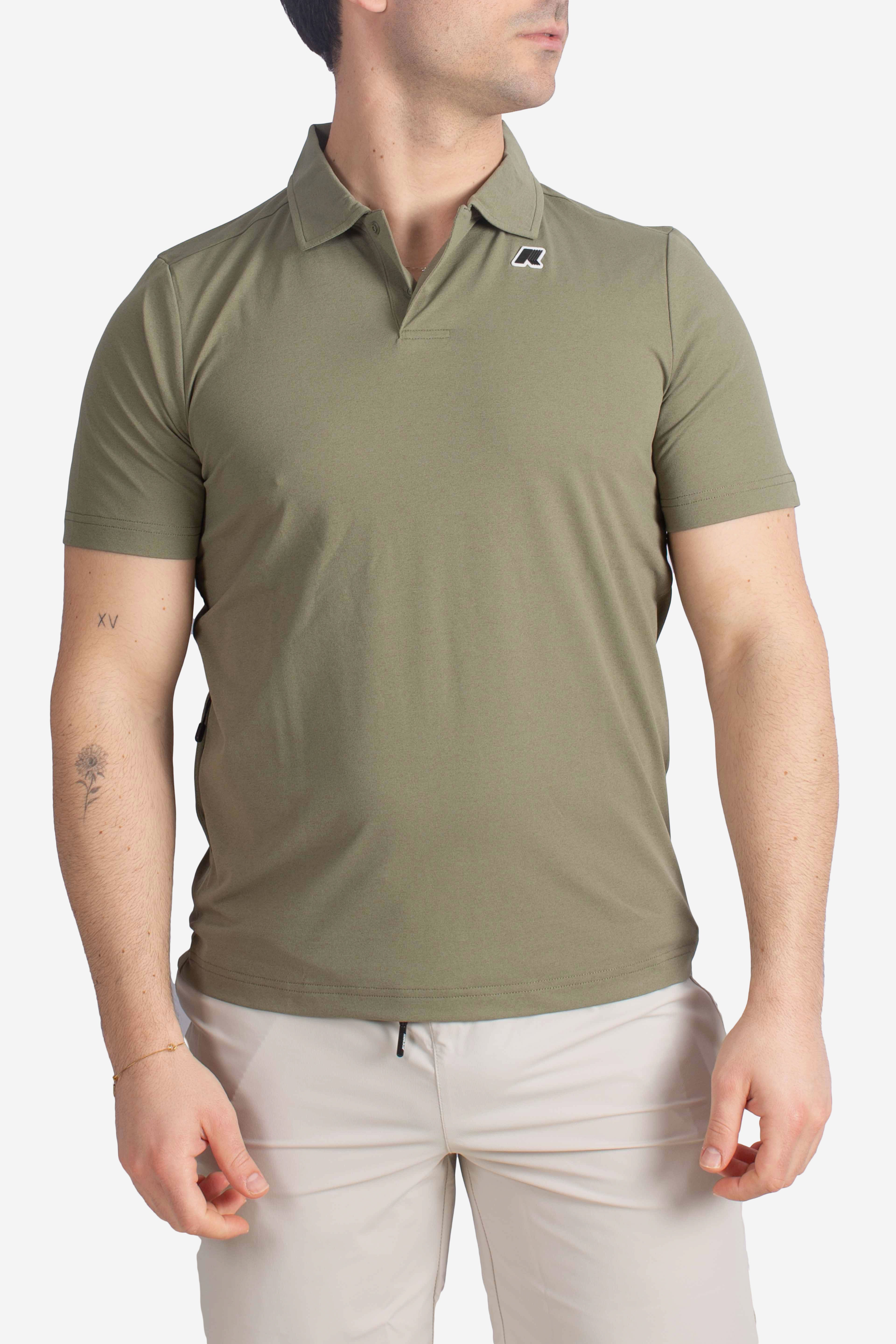 Polo Decouvrir travel green lichen