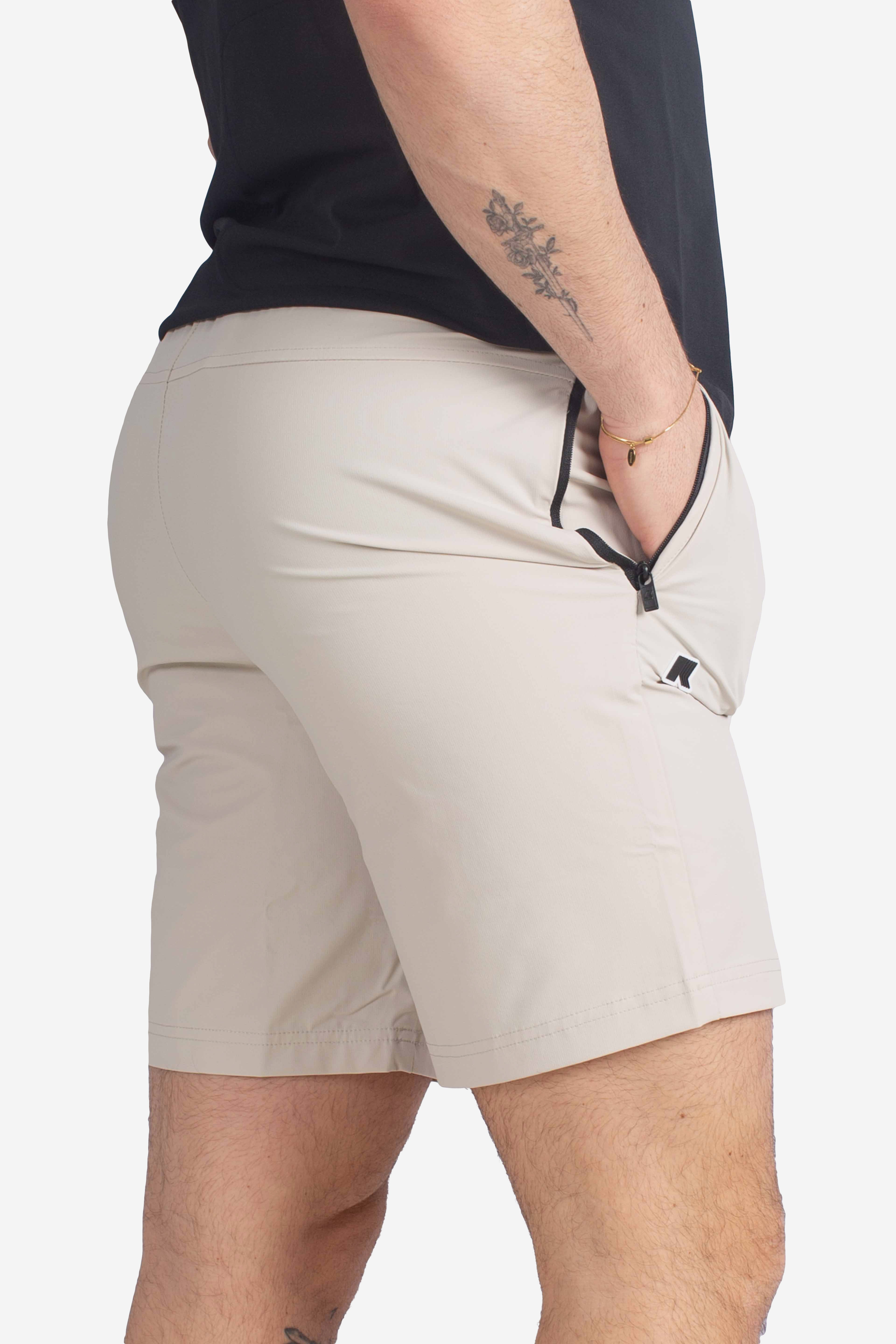 Pantaloncino tecnico Nesilier travel beige lt