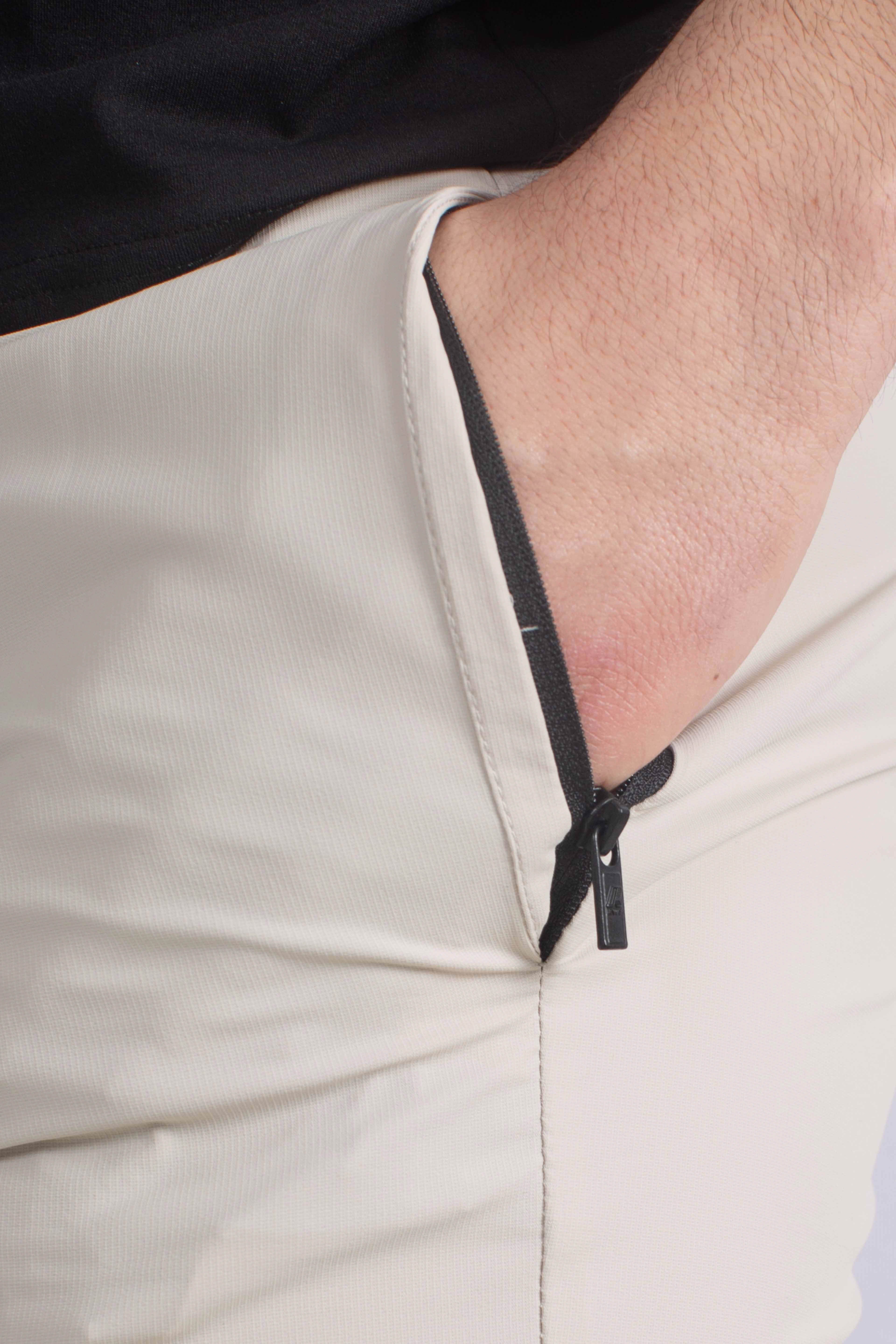 Pantaloncino tecnico Nesilier travel beige lt