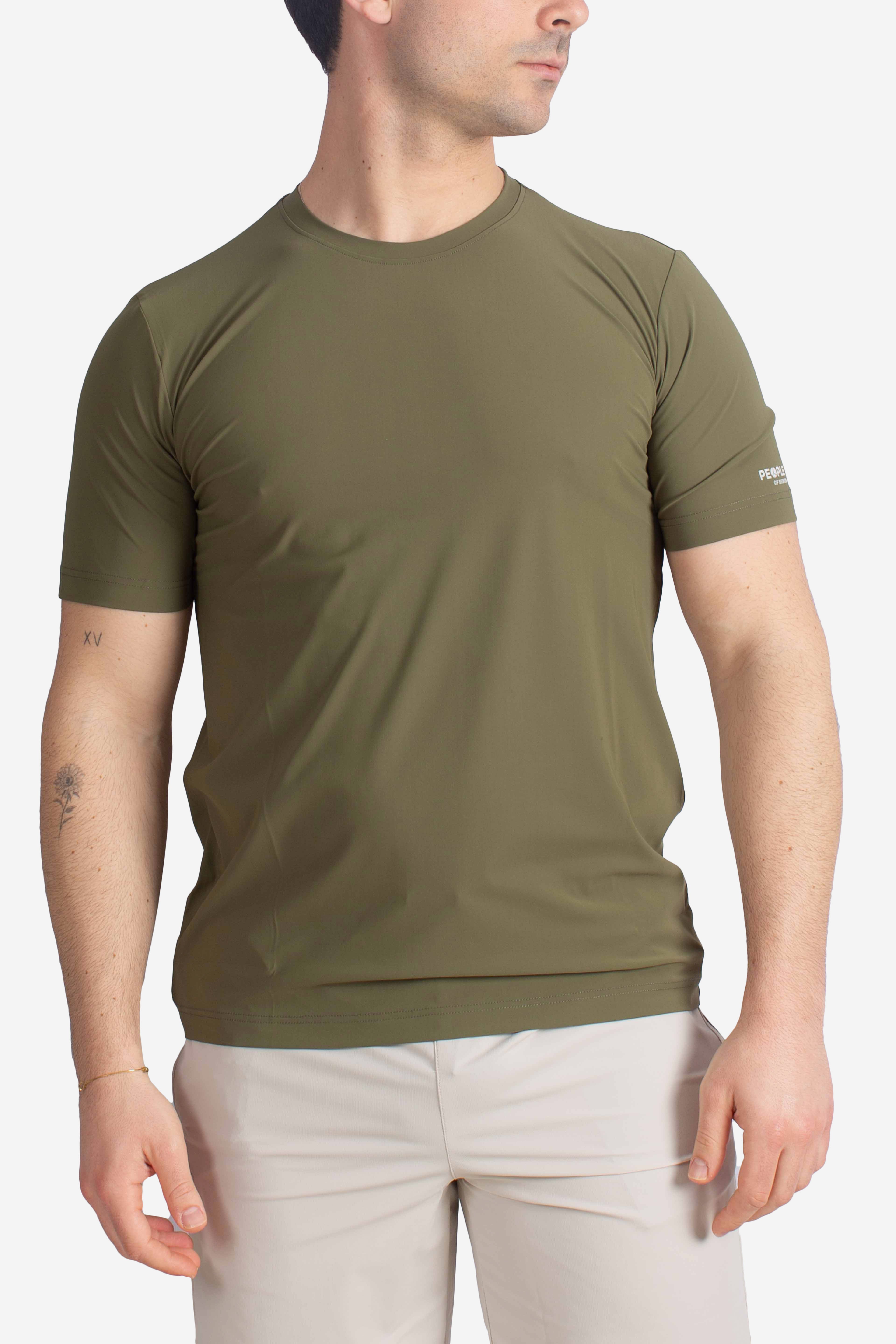 T-shirt Nanzoi tecnica green