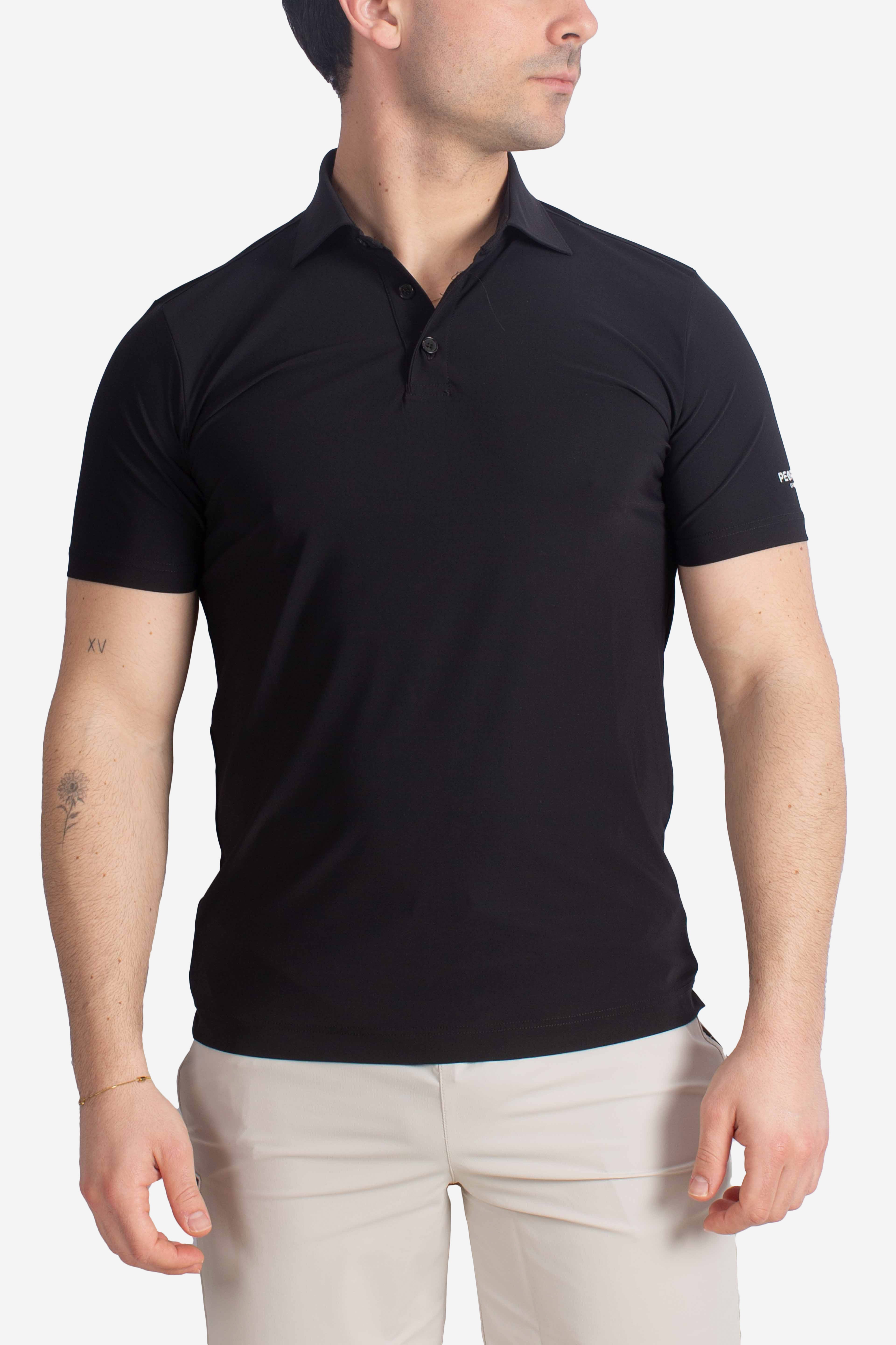 Polo Masamba tecnica black