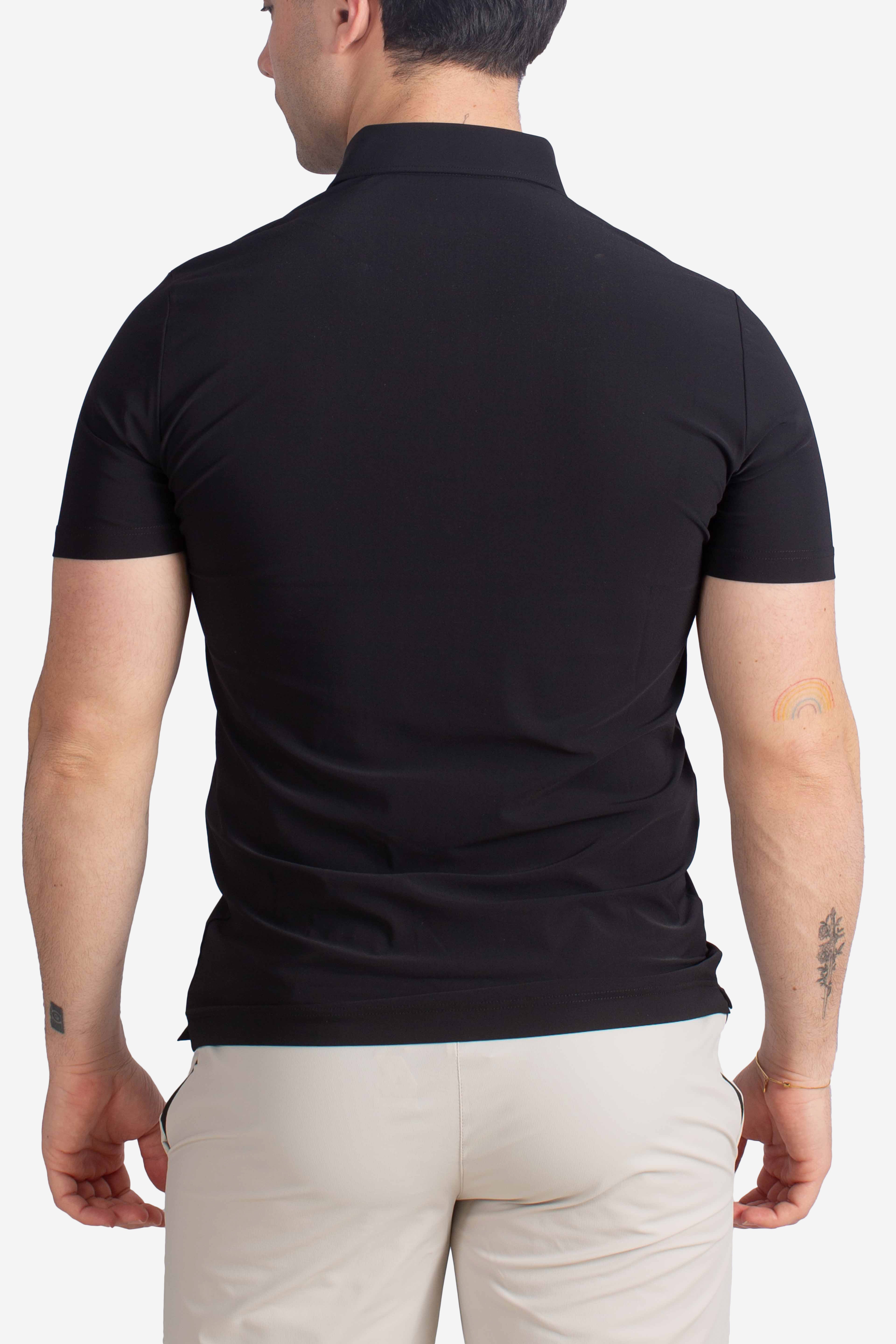 Polo Masamba tecnica black