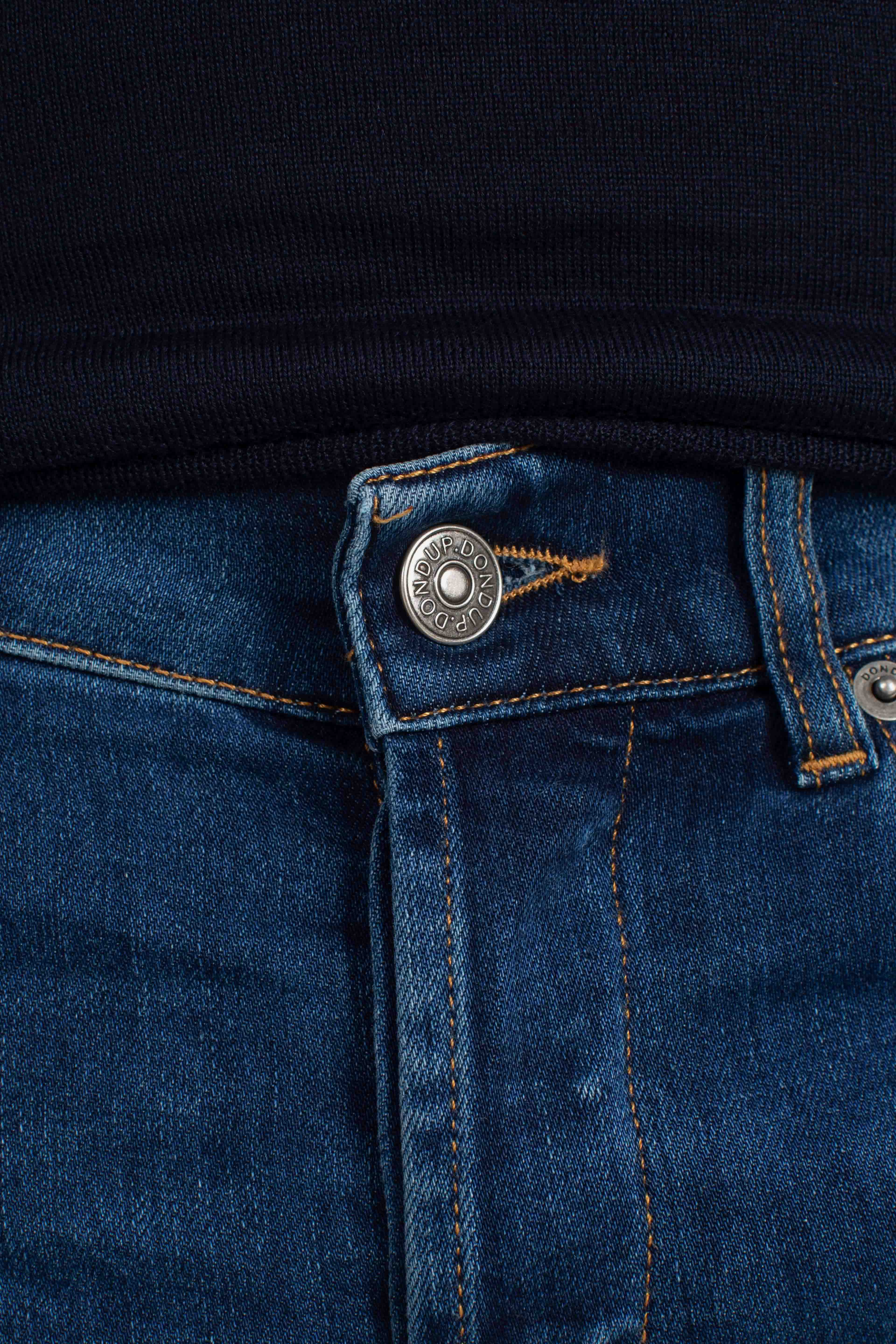 Jeans 5 tasche skinny George in coolmax denim stretch 9 oz