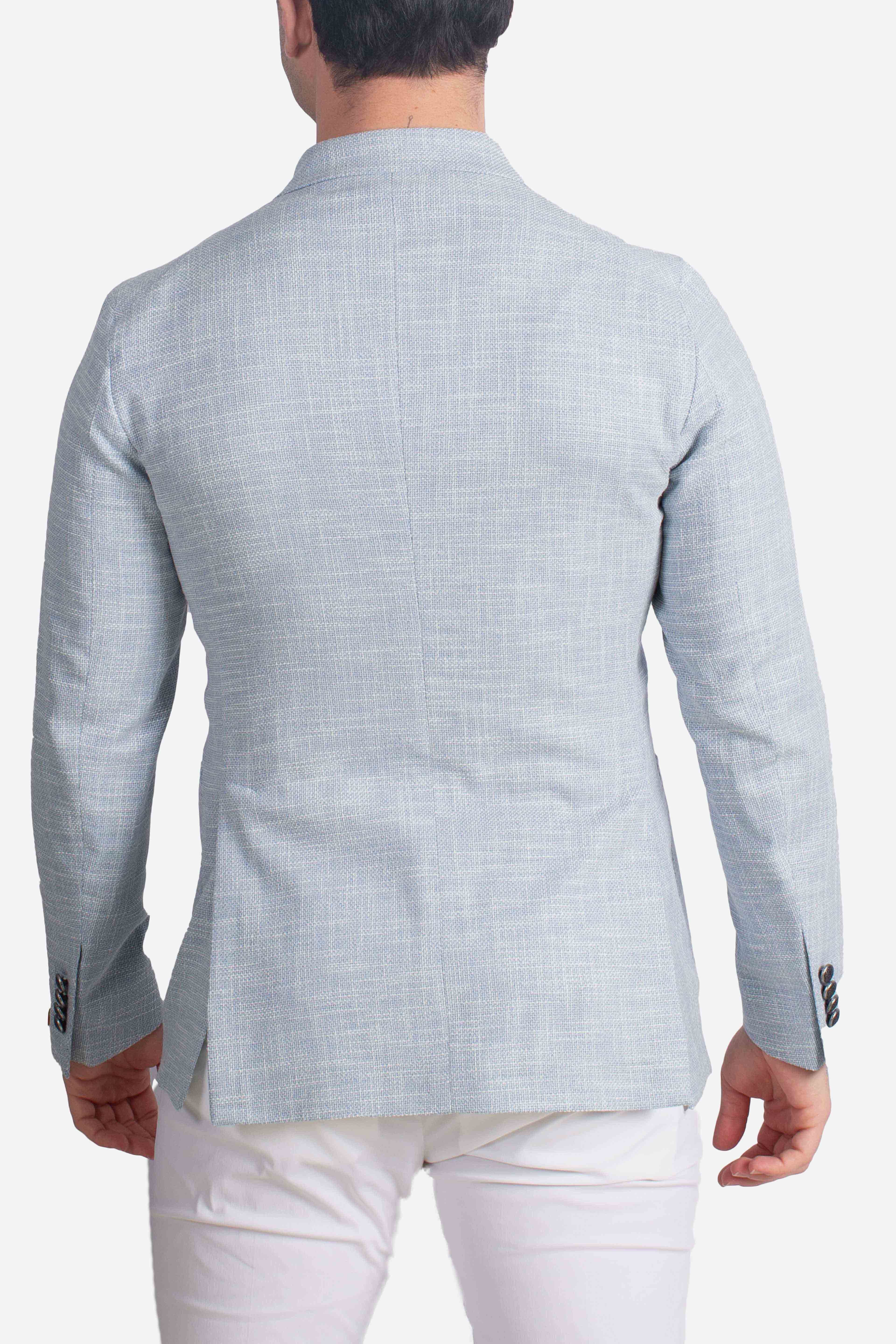 Giacca doppiopetto Montecarlo azzurra