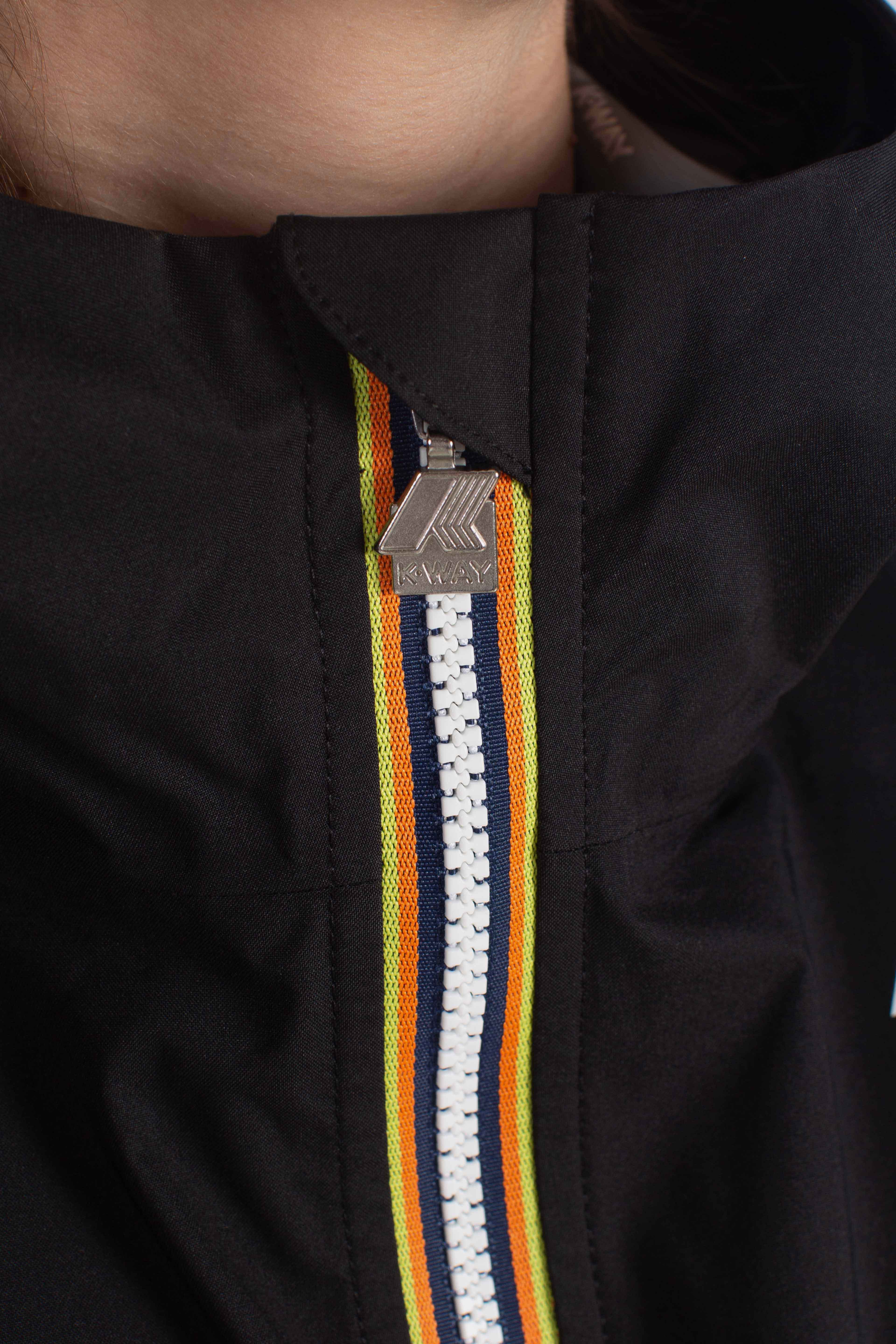 Giacca Impermeabile Slim Fit Lily stretch dot black pure