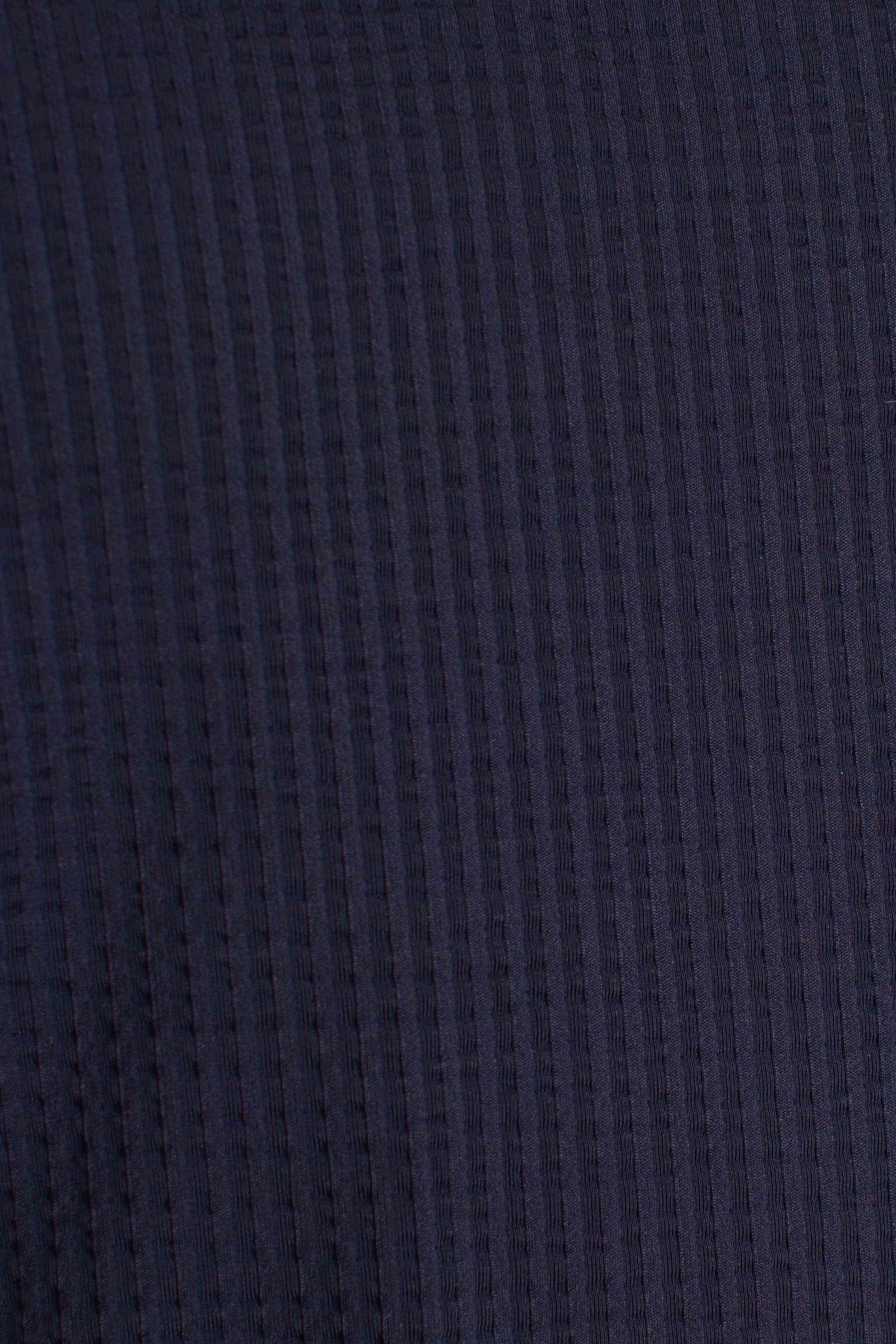 T-shirt seersucker navy blue