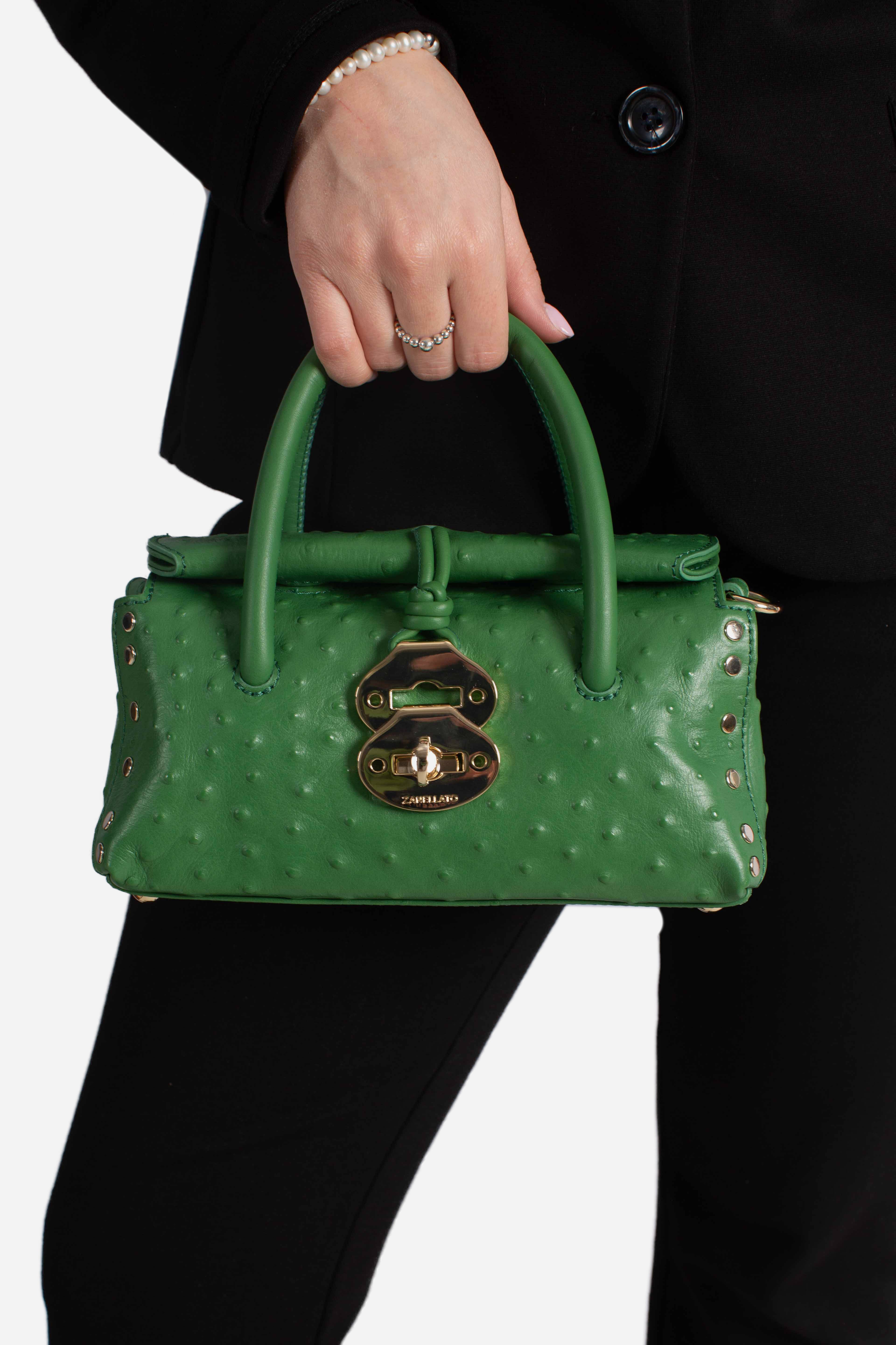 Borsa Dotta baby green corte dei greci