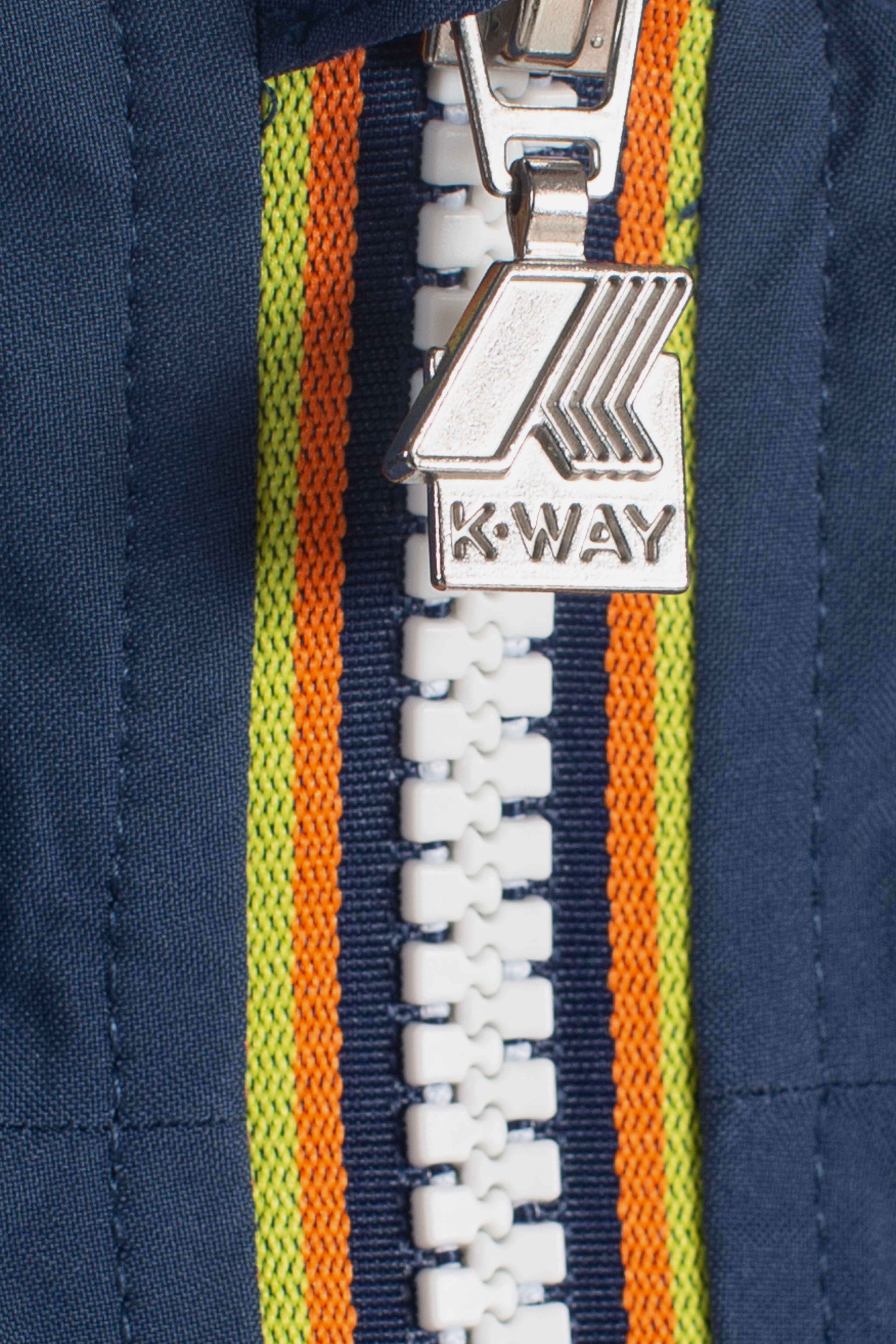 Giubbino Jack Stretch Dot blue insignia