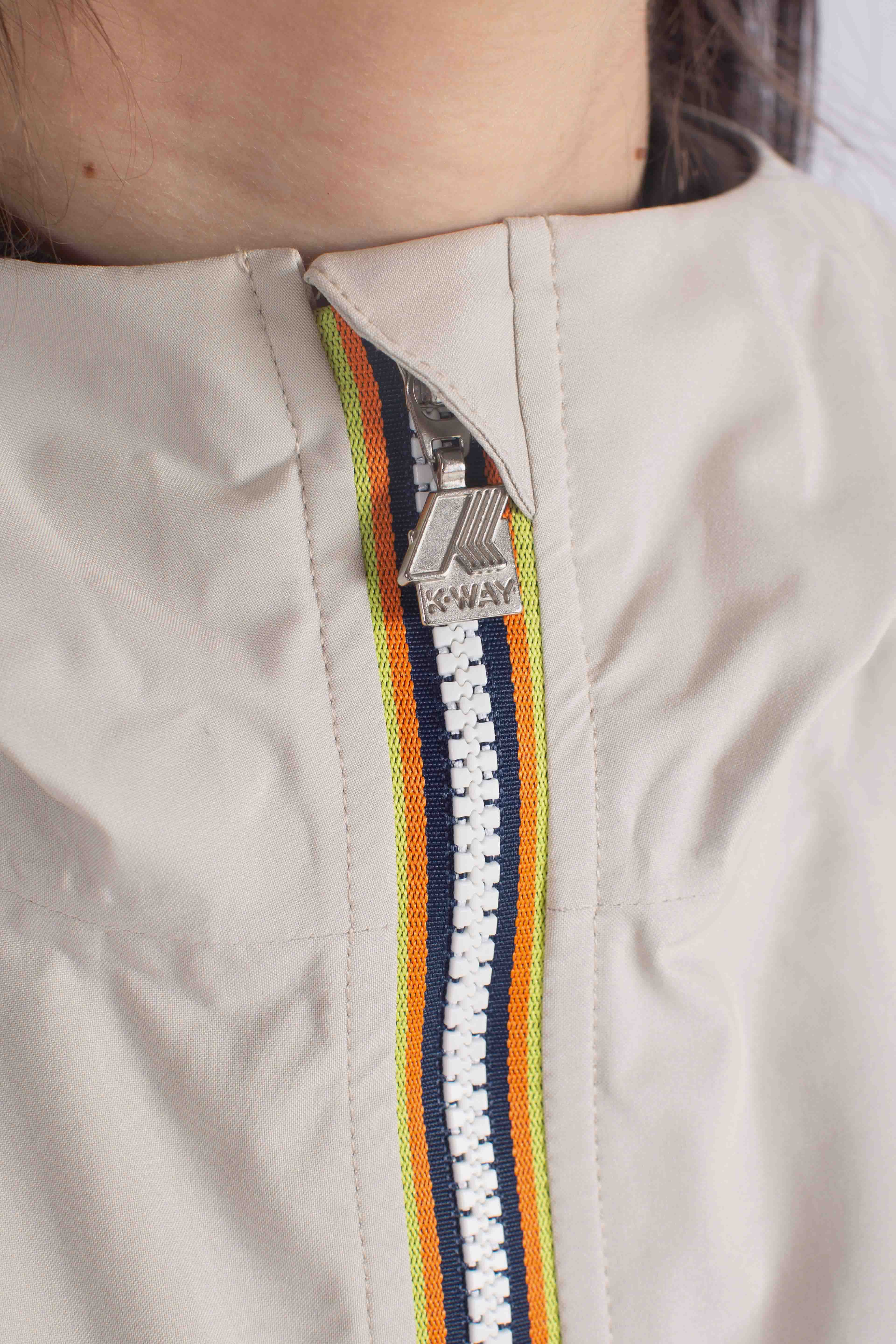 Giacca Impermeabile Slim Fit Lily stretch dot beige lt