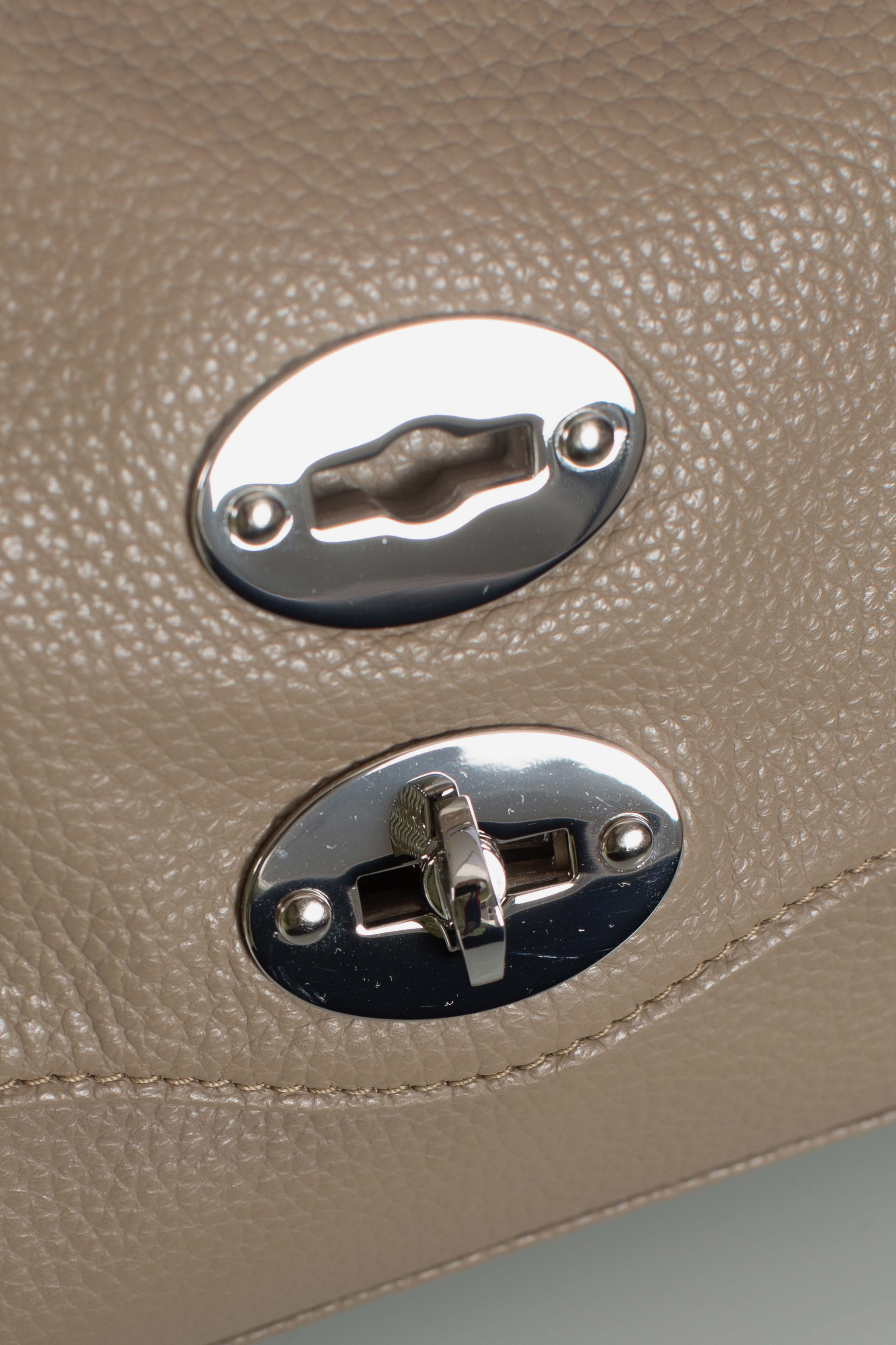 Borsa postina S daily giorno grey creta