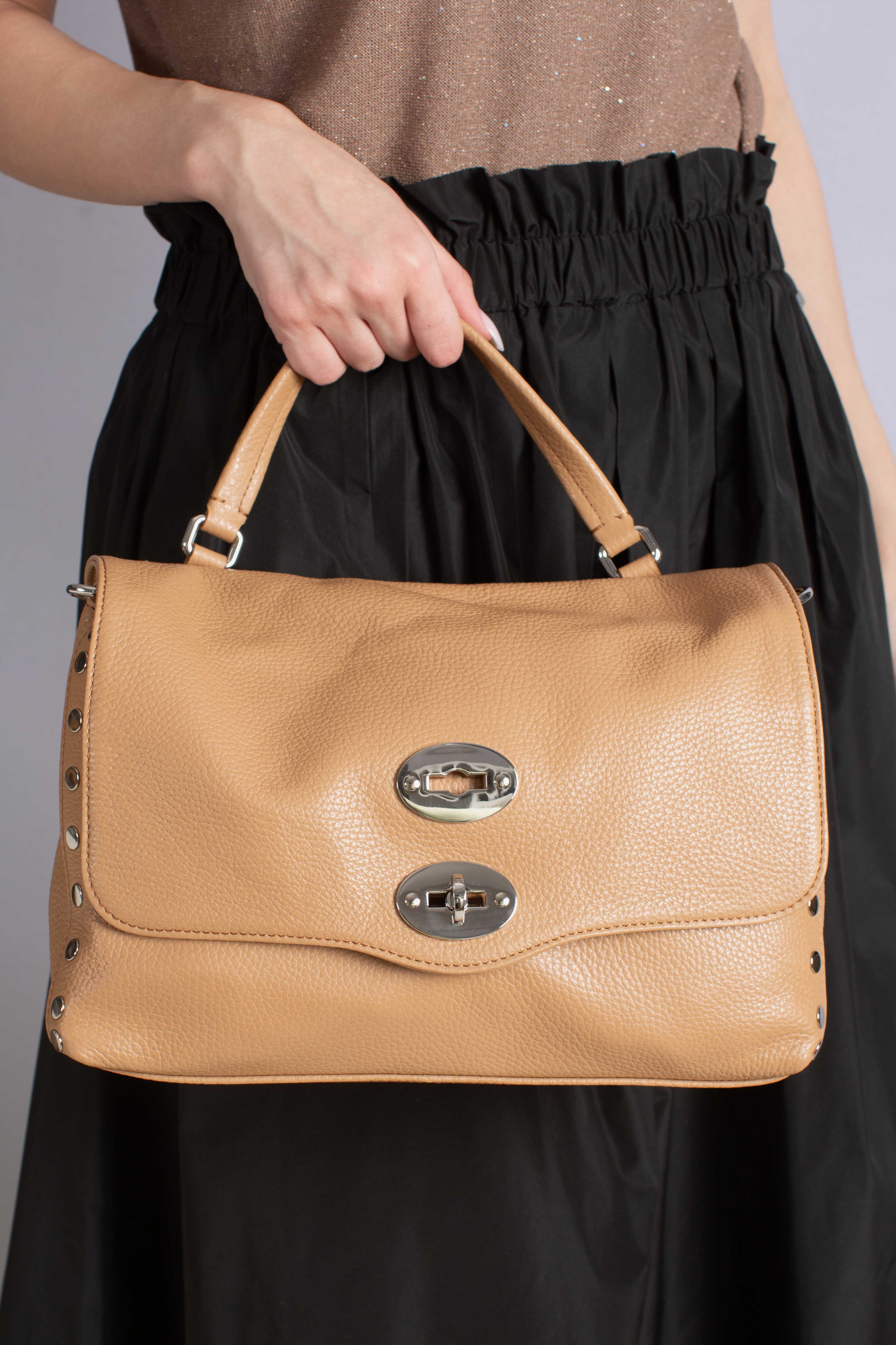 Borsa postina S daily giorno brown cantucci