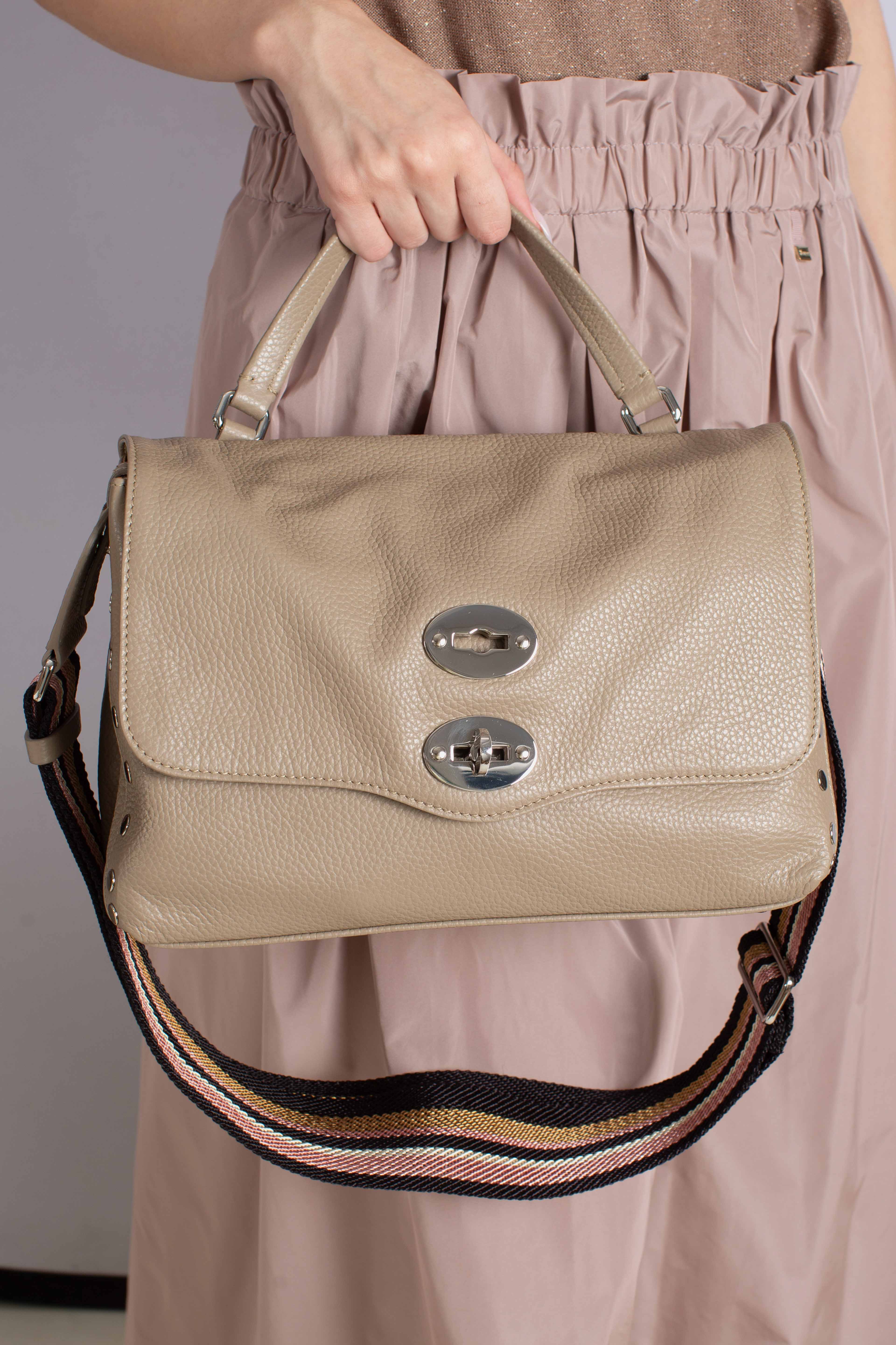 Borsa postina S daily giorno grey creta