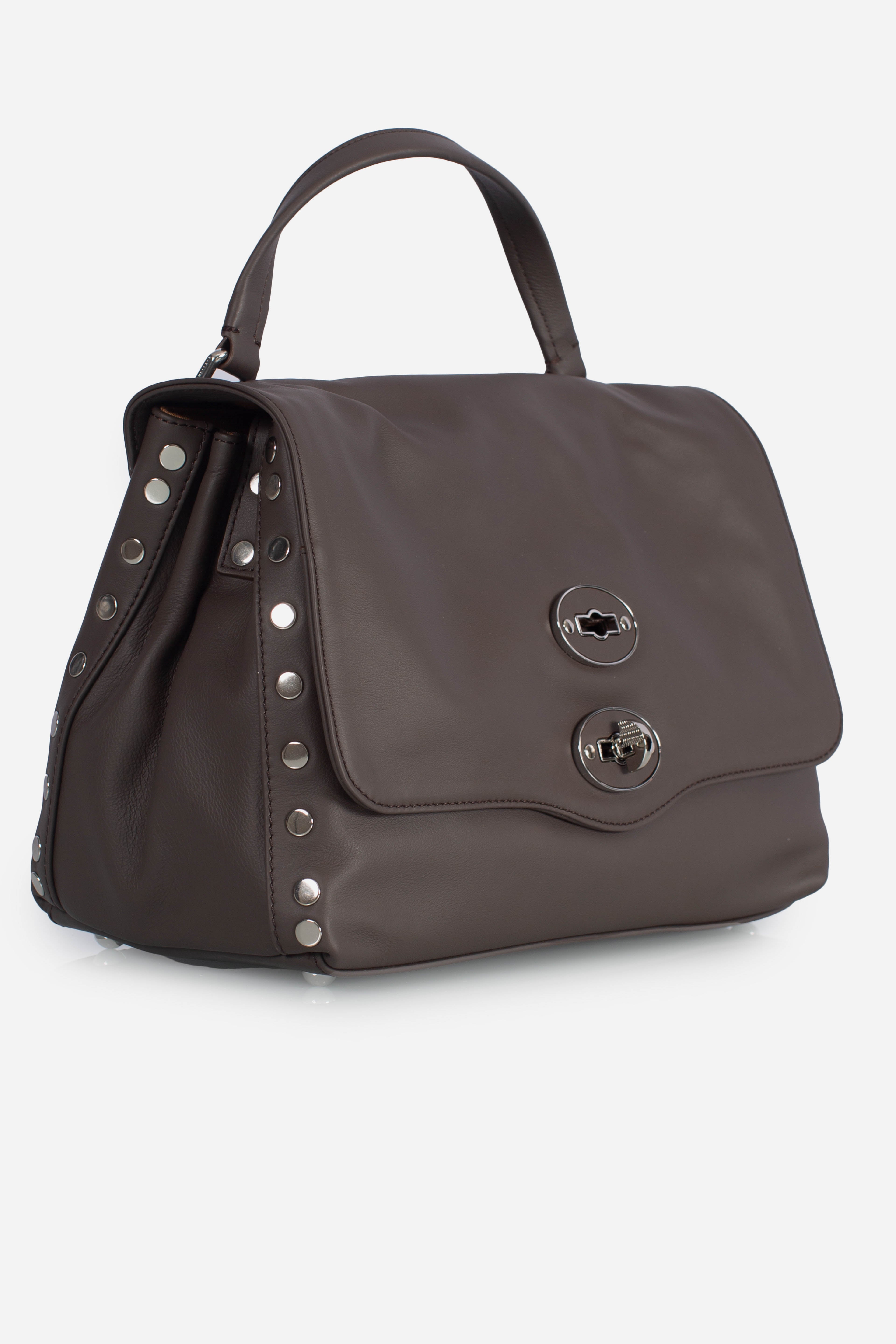 Borsa Postina S Saeta brown gianduiotto