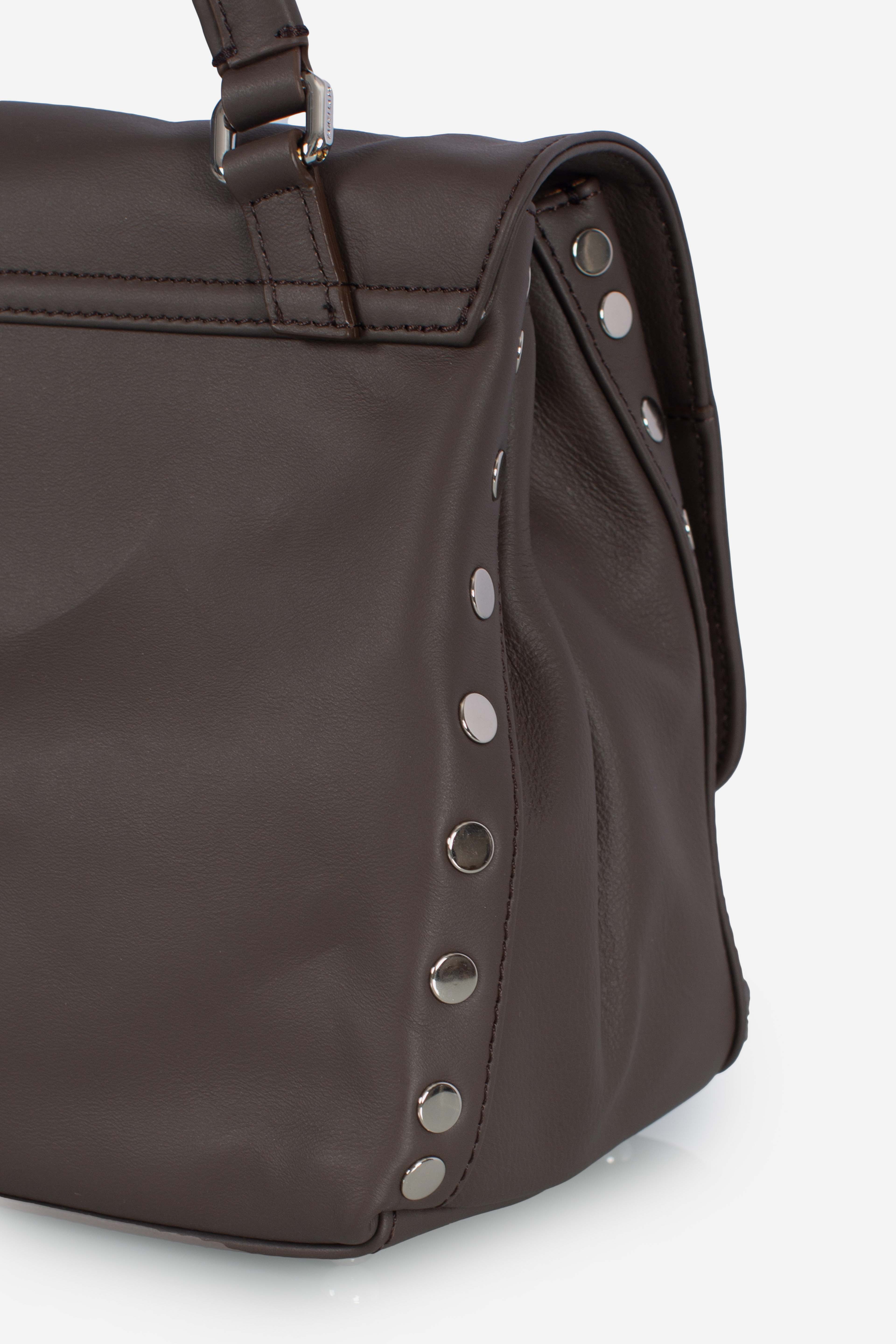 Borsa Postina S Saeta brown gianduiotto