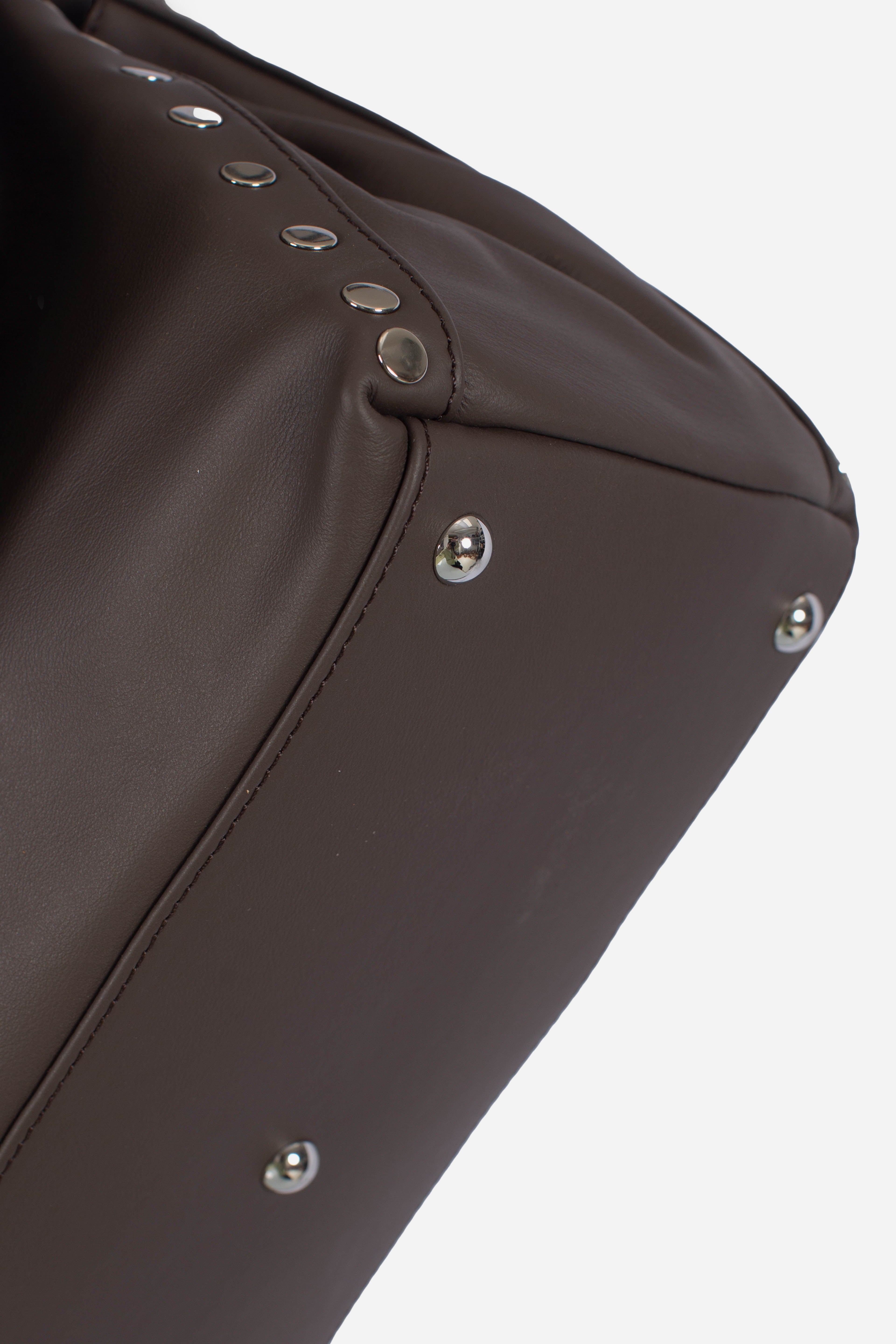 Borsa Postina S Saeta brown gianduiotto