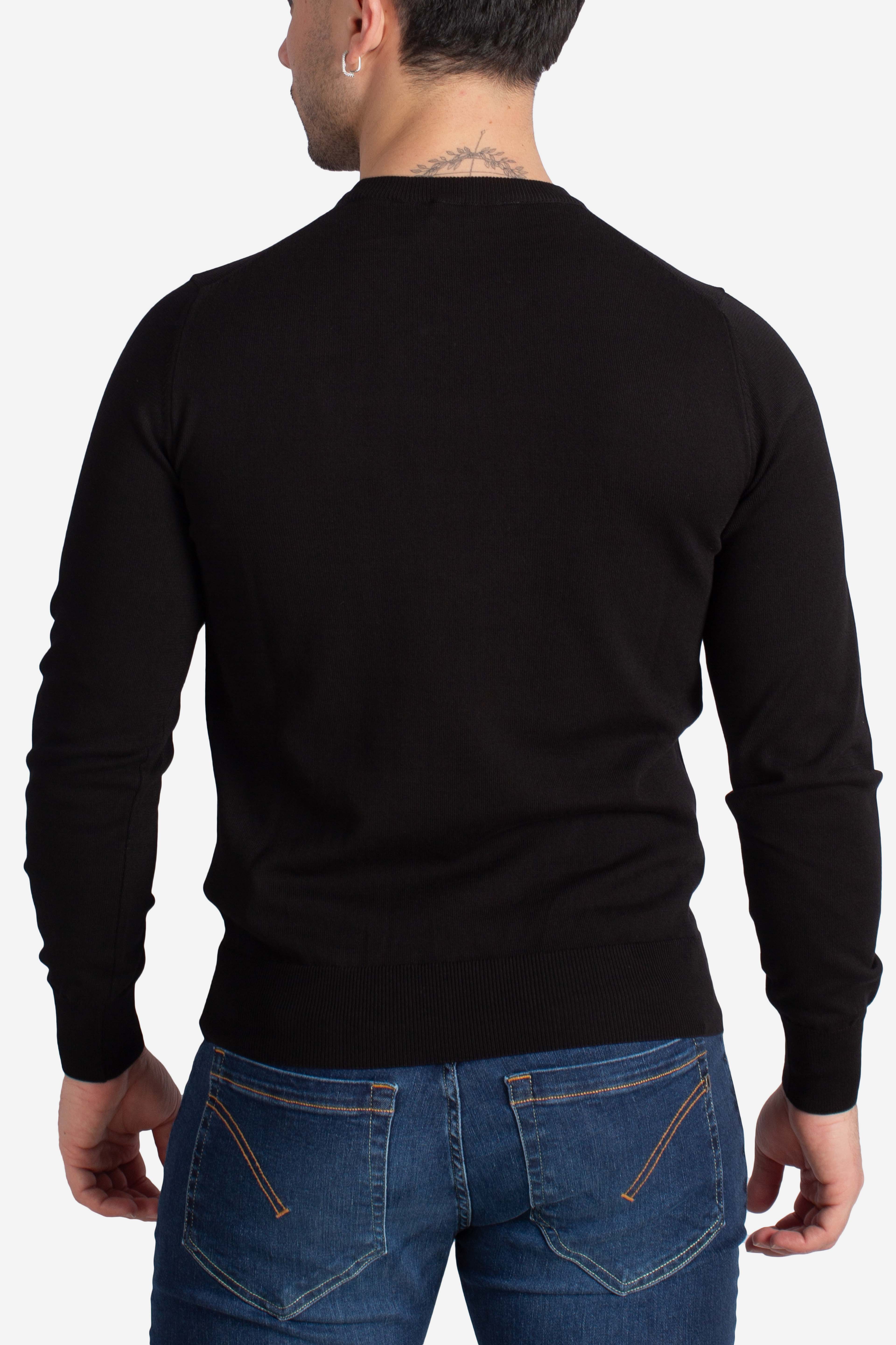 Maglia Sebastien cotton ps black