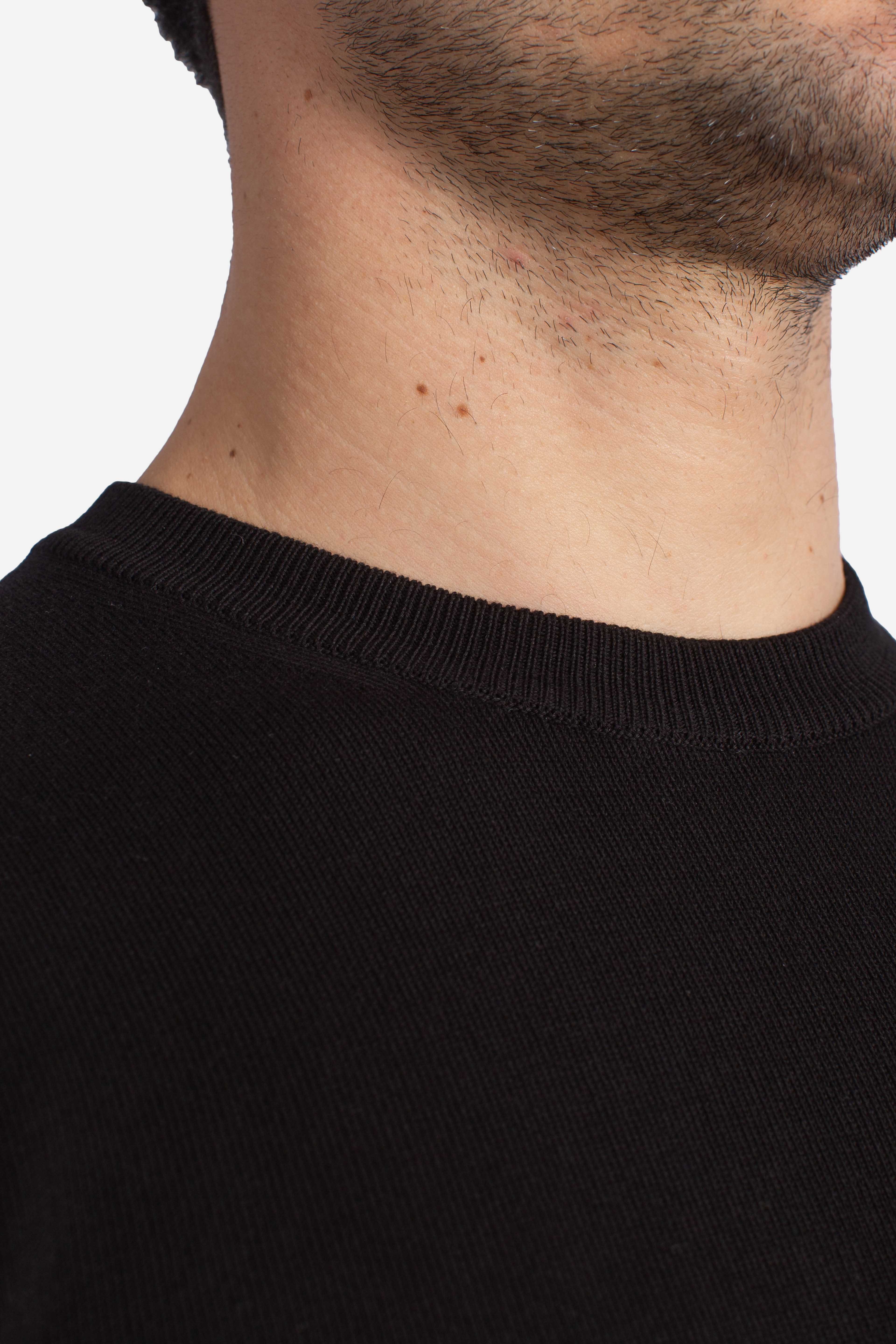 Maglia Sebastien cotton ps black