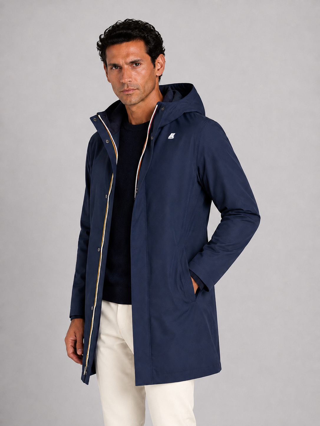 Giacca media Marlyn Bonded blue depth - blue depths