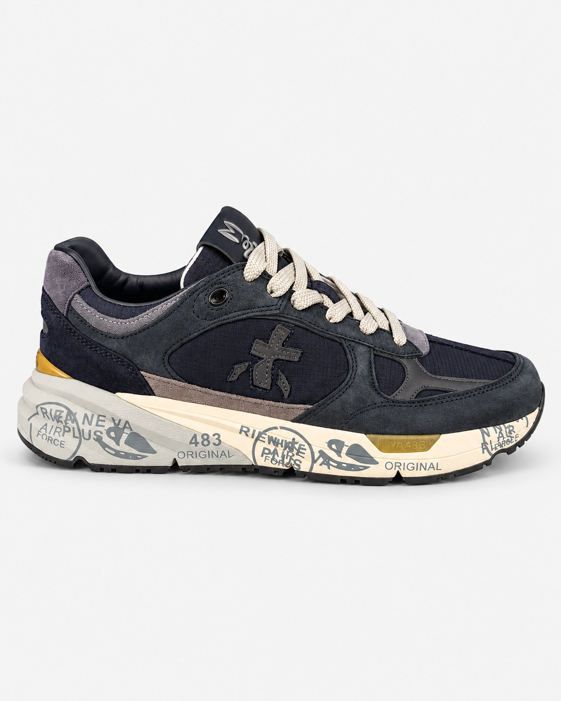 Premiata Sneakers Uomo Mase25 8428 Blu Notte