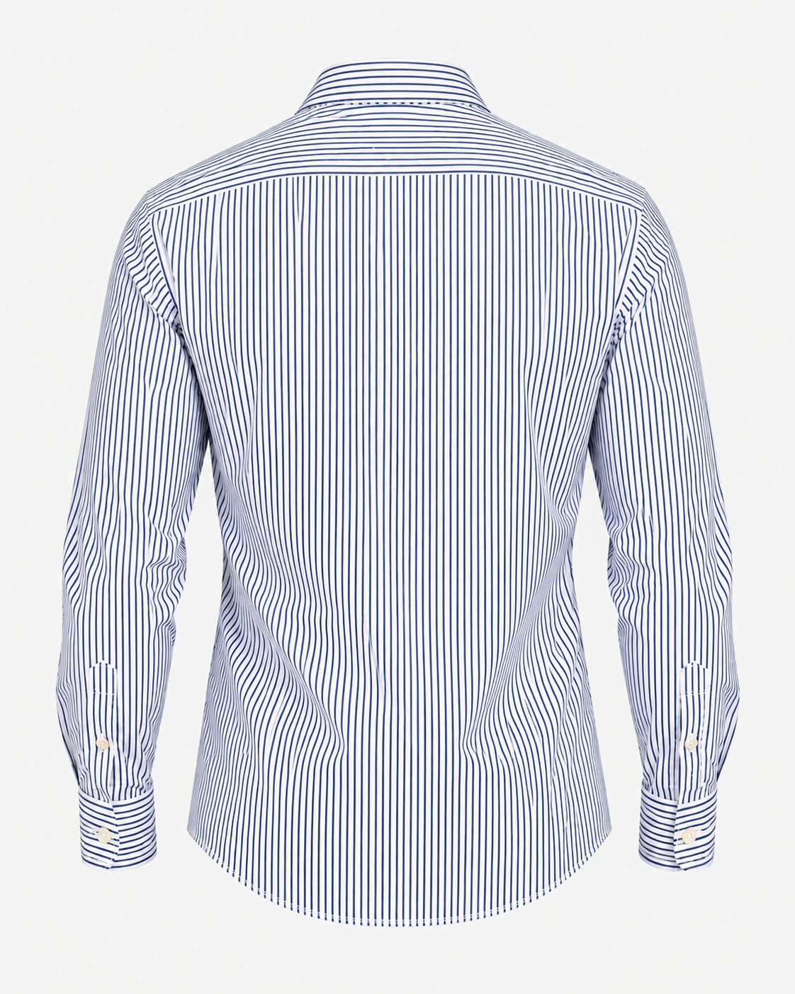 Archivium Camicia Tecnica Uomo a Righe Blu e Bianche