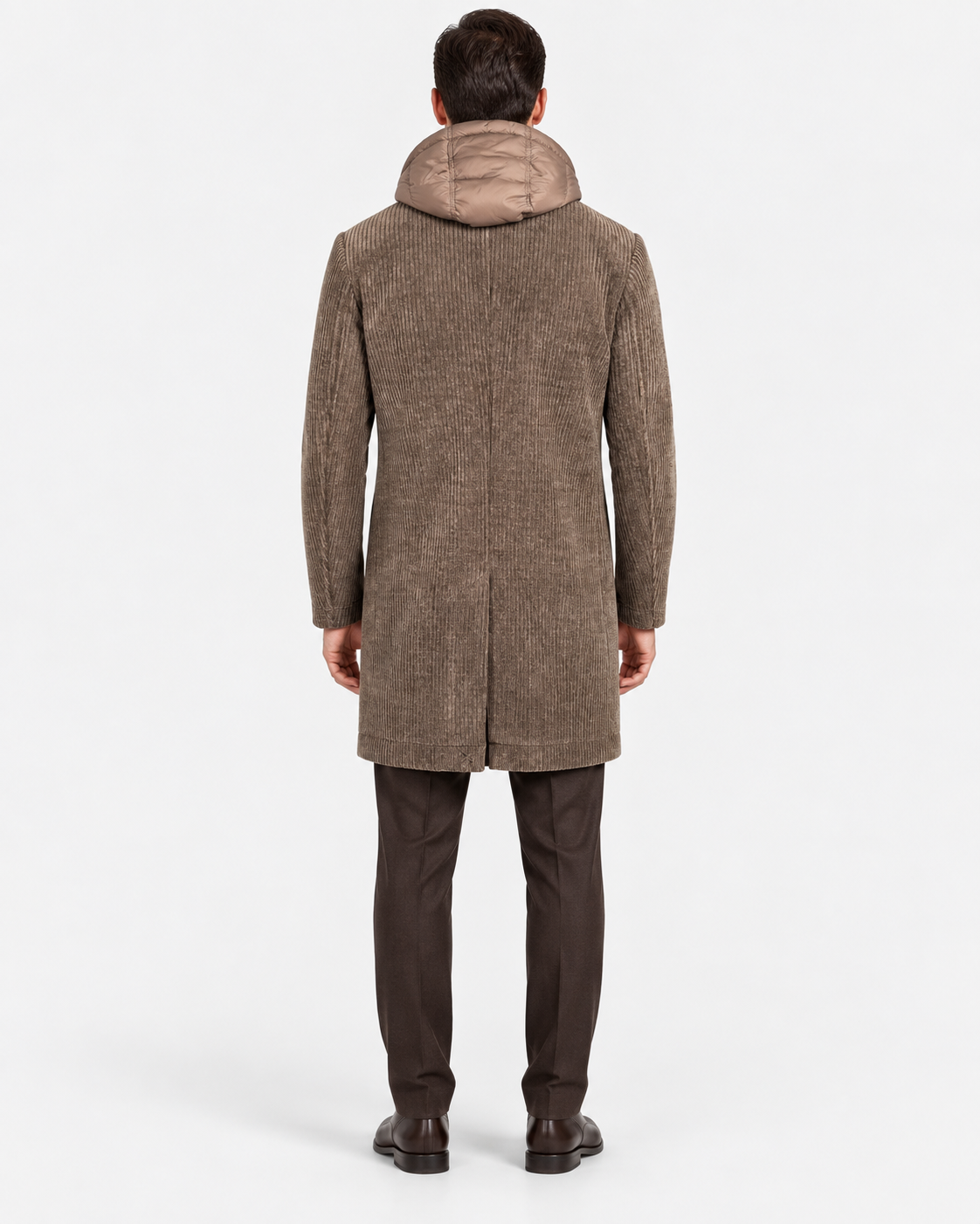 Distretto 12 Cappotto Uomo Alba Moro Doppiopetto