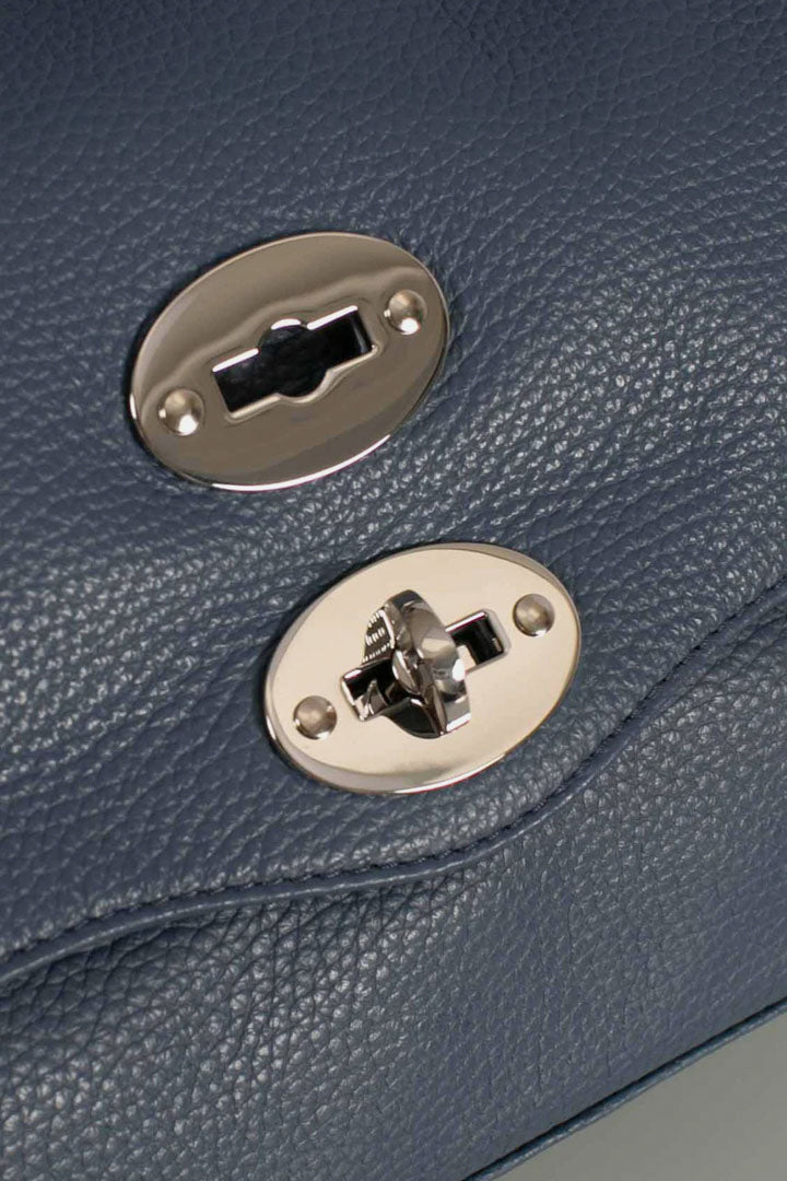 Borsa Postina Daily S blue pavon