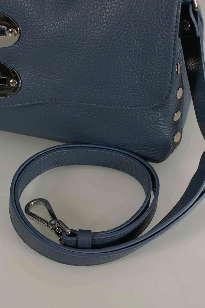 Borsa Postina Daily S blue pavon