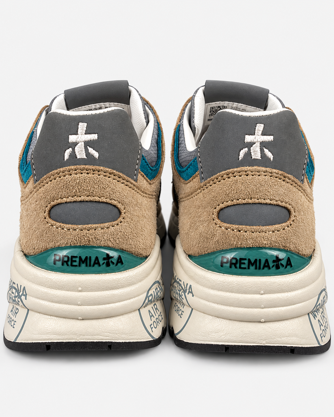 Premiata Mase 8520 Sneakers Donna Beige Grigio