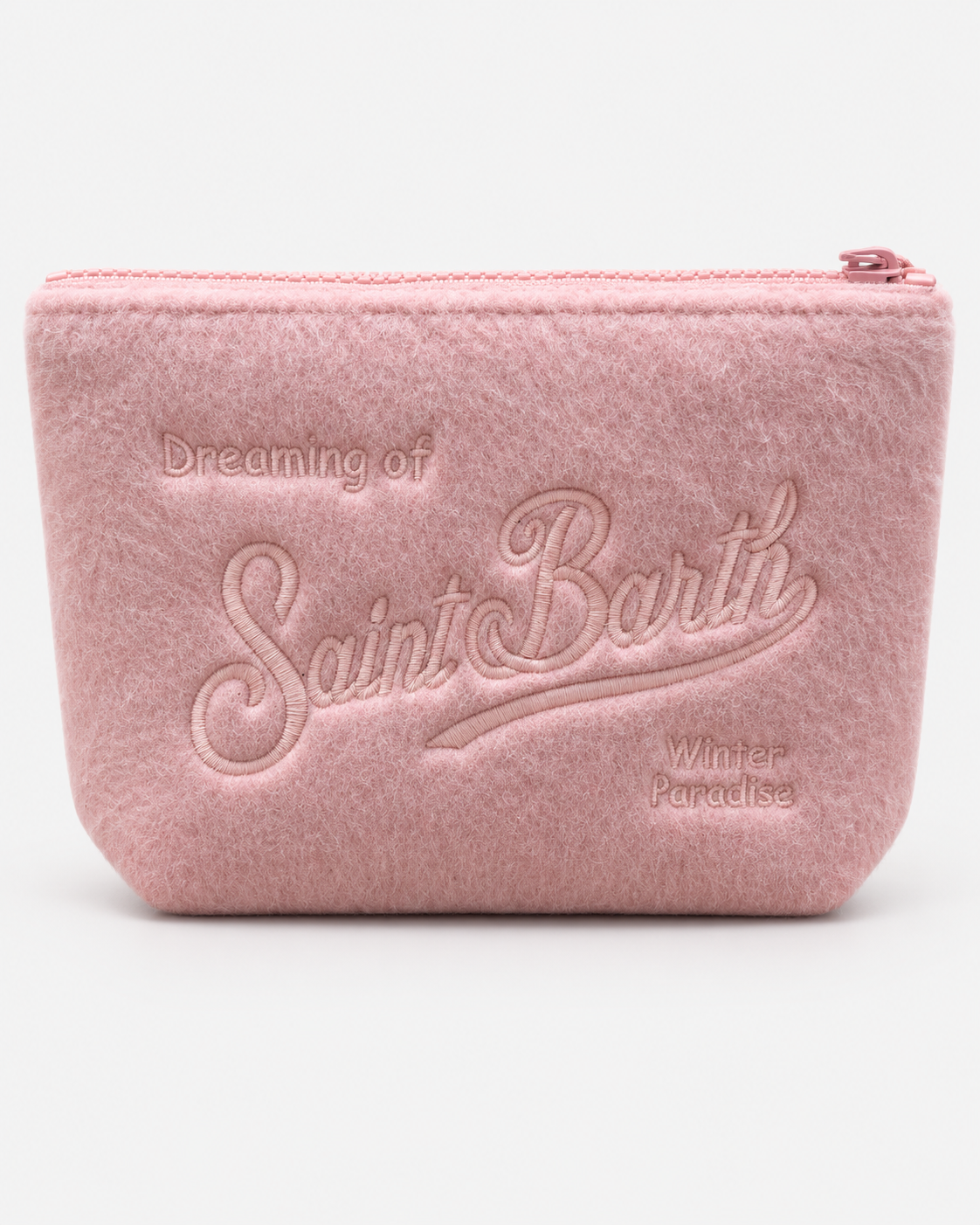 MC2 Saint Barth Pochette Donna Aline Felt in Feltro Rosa