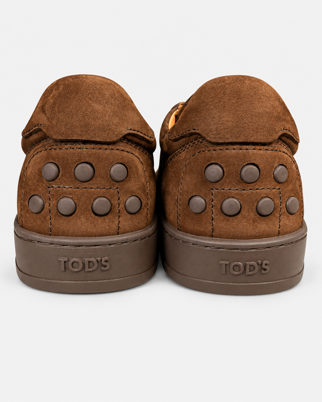 Tod's Sneakers uomo in nabuk di vitello marrone