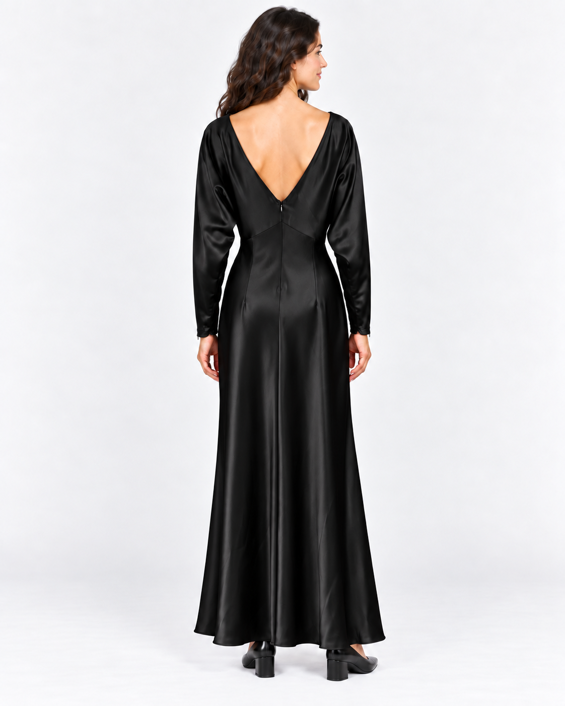 Imperial Abito Lungo Donna Nero