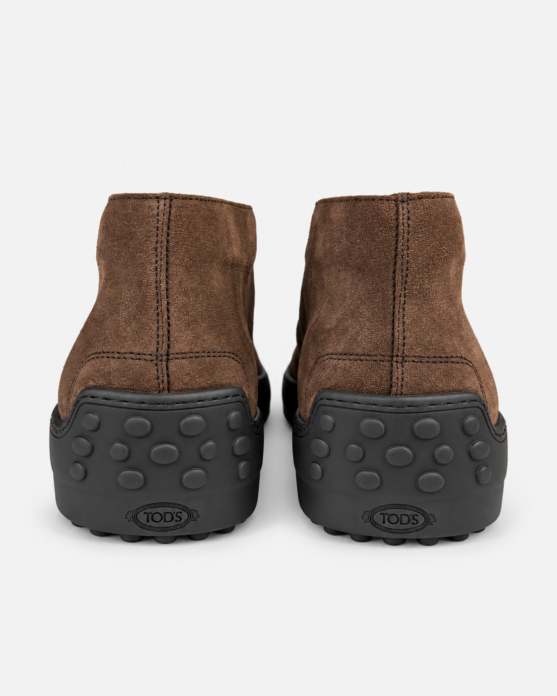 Tod’s Polacchino Uomo Winter Gommino in Pelle Scamosciata Marrone