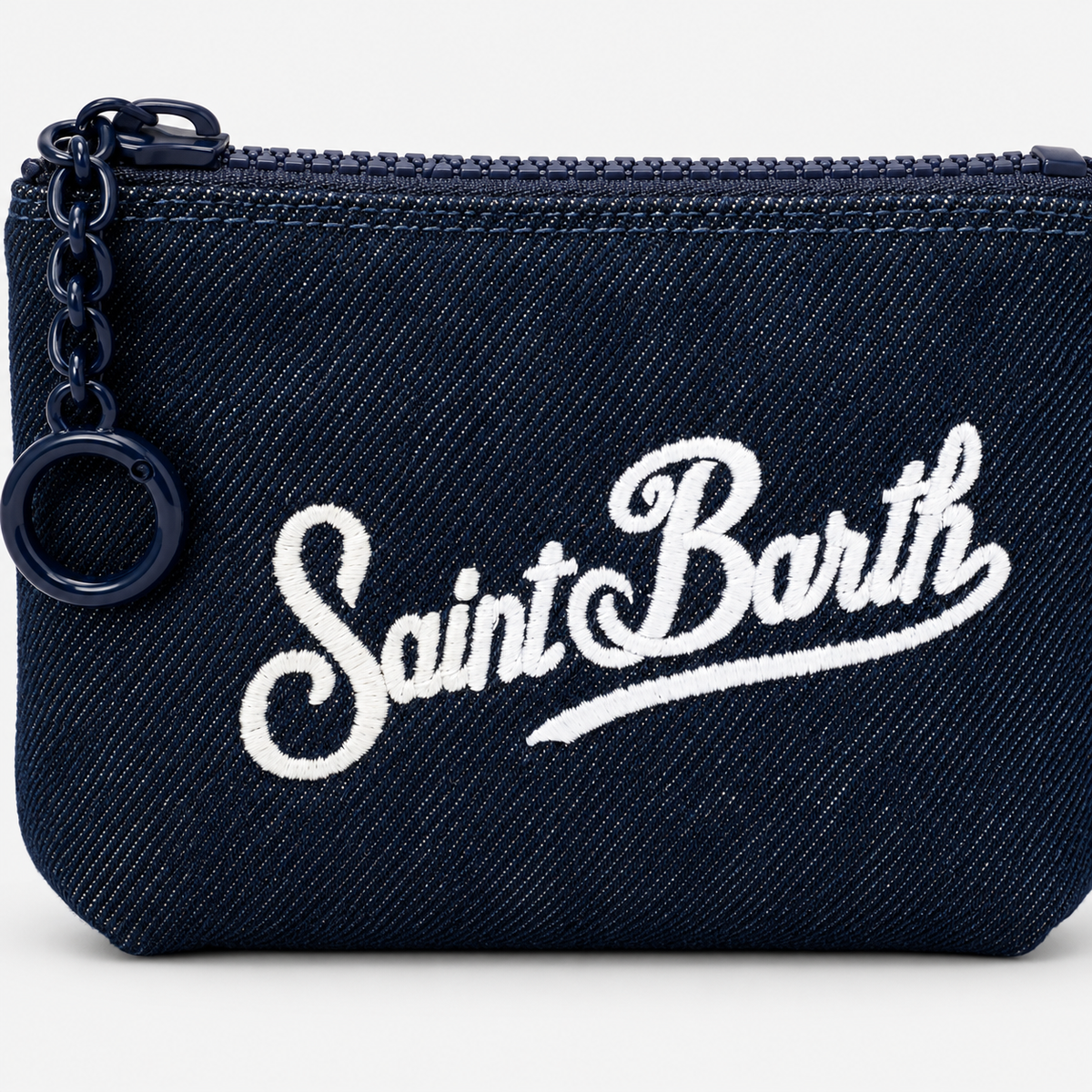 MC2 Saint Barth Pochette Donna Aline Mini in Denim Blu Scuro
