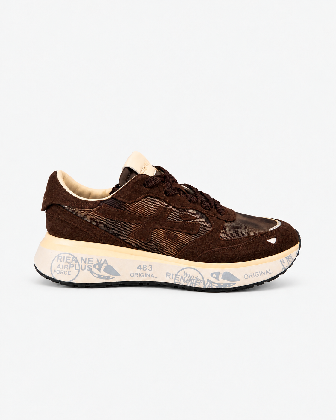 Premiata Lauryn 8548 Sneakers Donna Marrone