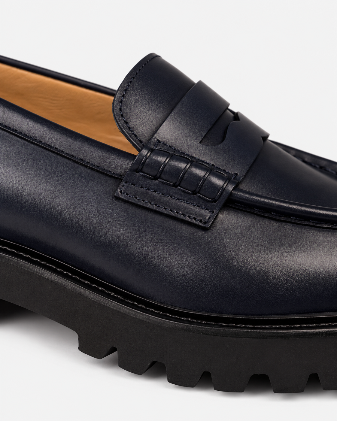 Mille885 Laone Cortina Mocassino Uomo Navy