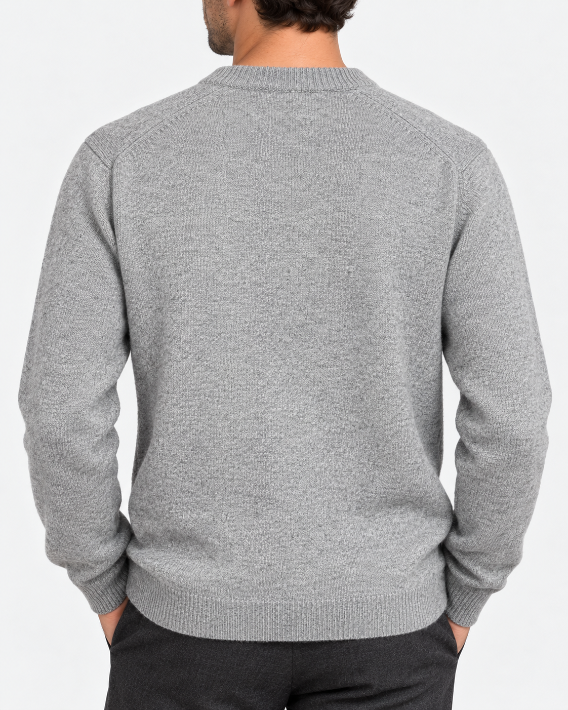 MC2 Saint Barth Maglia Uomo Heron Grigia Spend Red Car