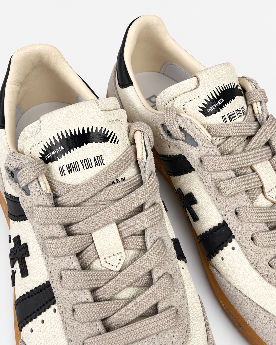 Premiata Bonnie 8123 Sneakers Donna White Black