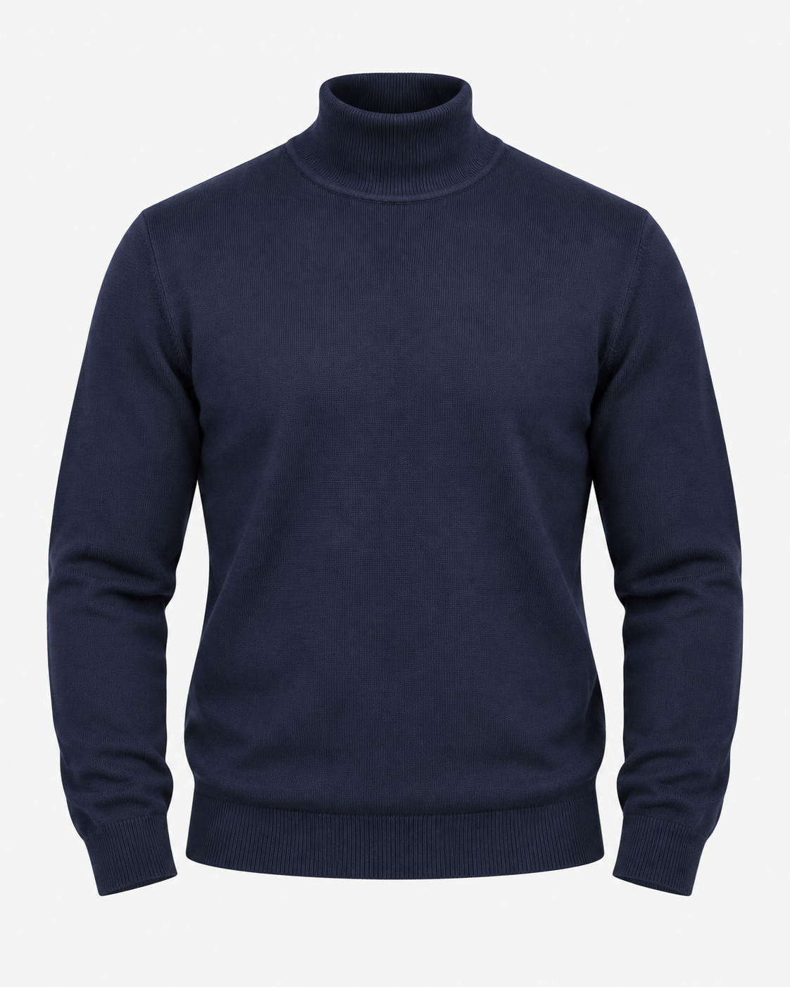 Gran Sasso Dolcevita Uomo in Lana Blu