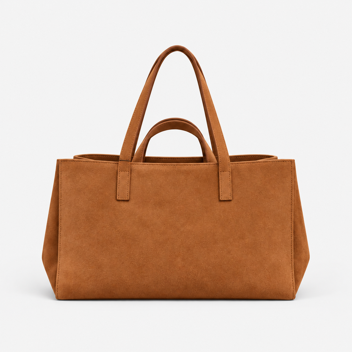 MC2 Saint Barth Borsa Donna Jour Bag in Suede Color Cuoio