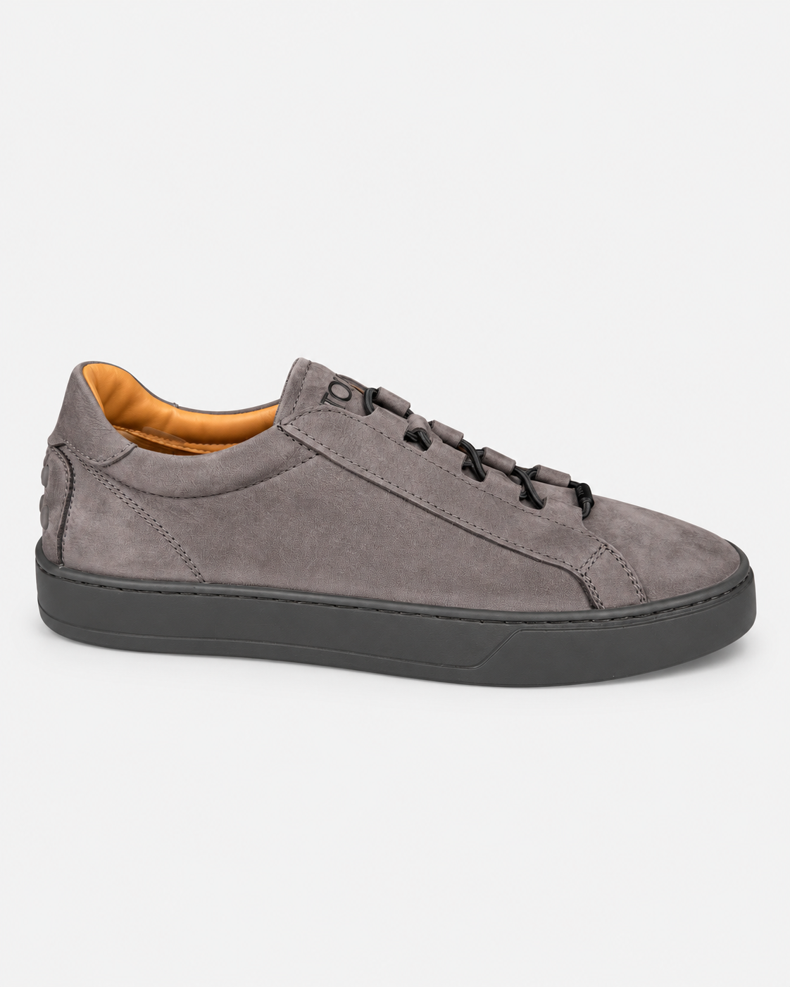 Tod's Sneakers uomo in nabuk di vitello grigio