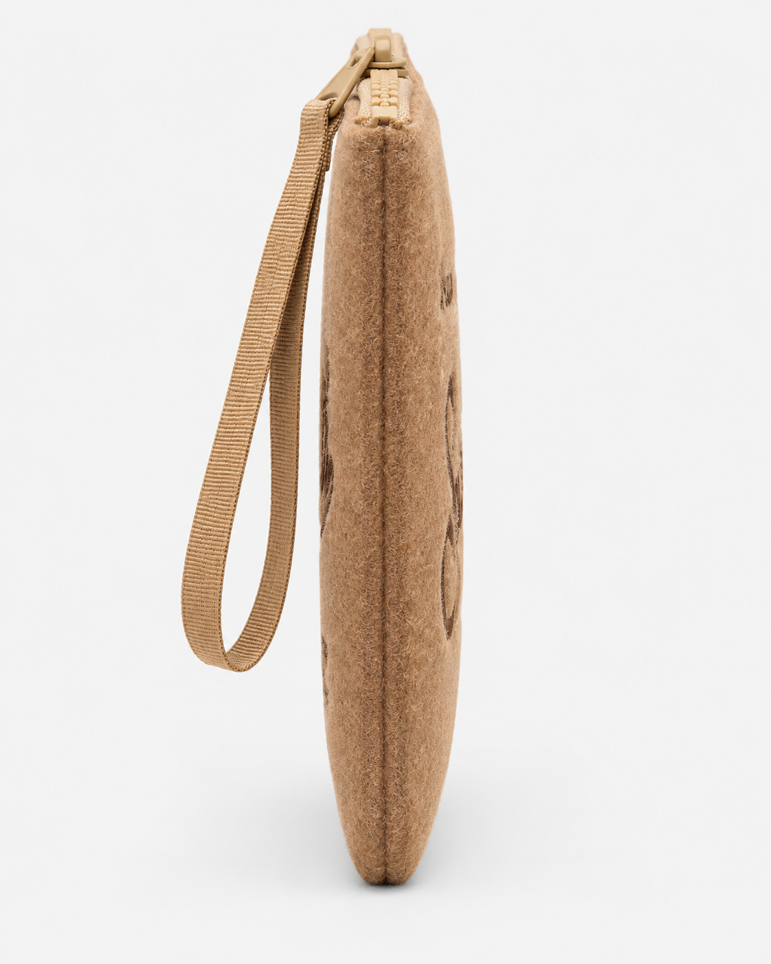 MC2 Saint Barth Pochette Donna Aline Felt in Feltro Cammello