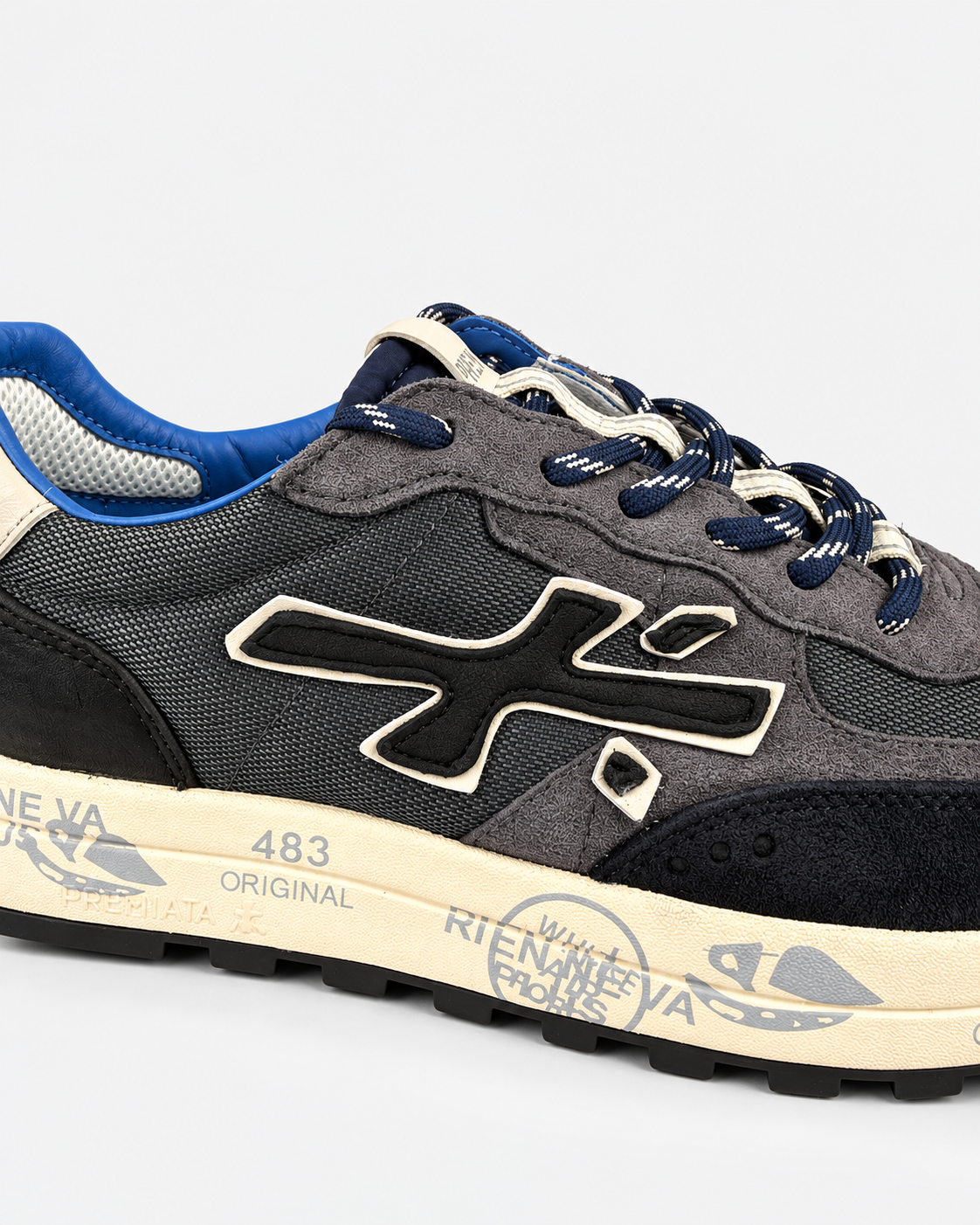 Premiata Nous 7726 Sneakers Uomo Blu Navy