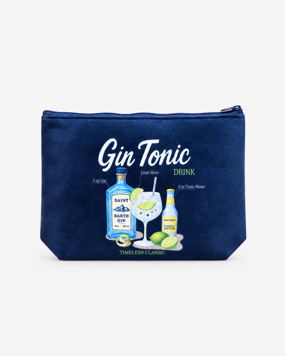 MC2 Saint Barth Pochette Uomo Aline Recipe List Gin Blu