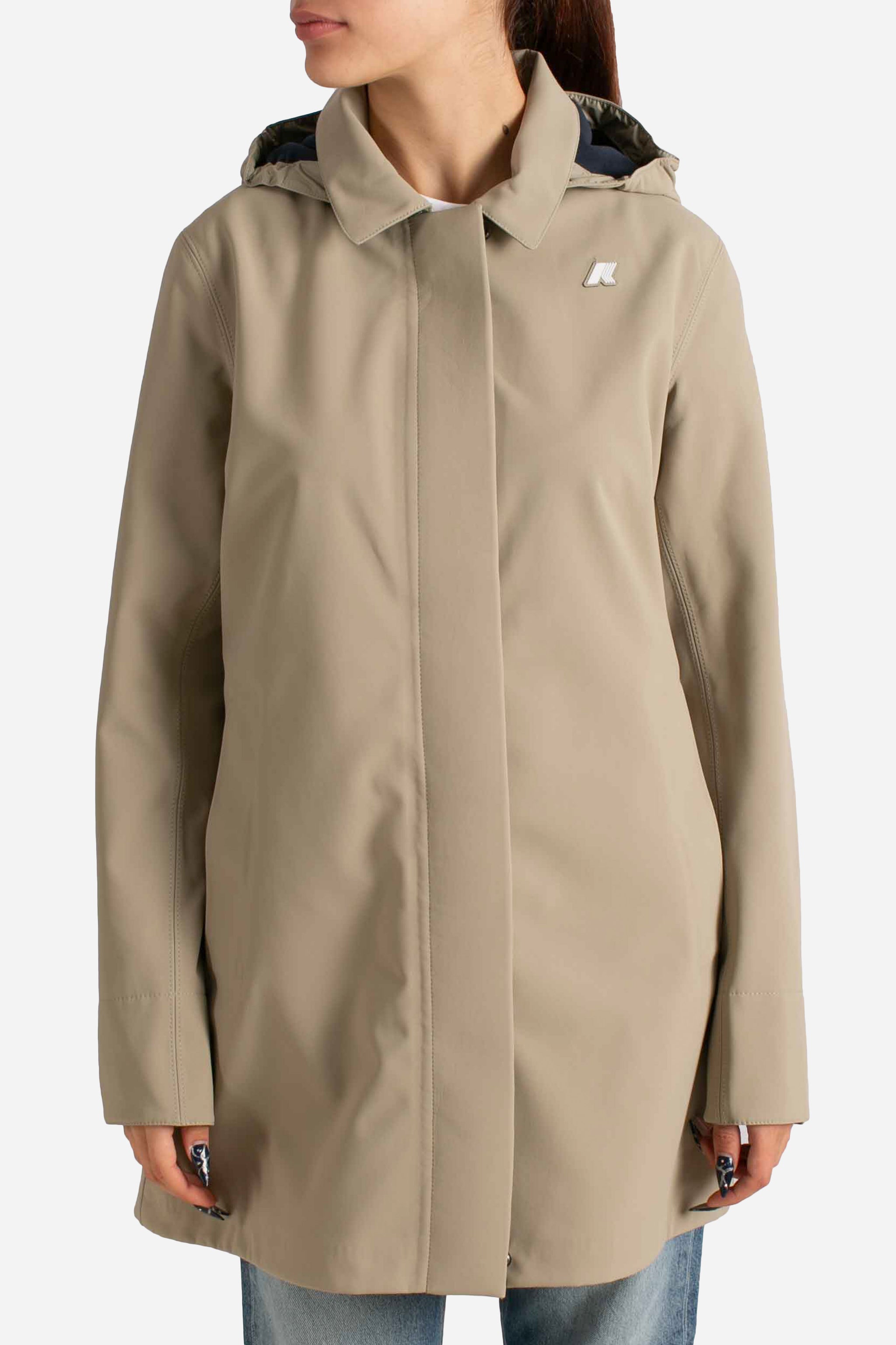 Trench MATHY BONDED green oak blue